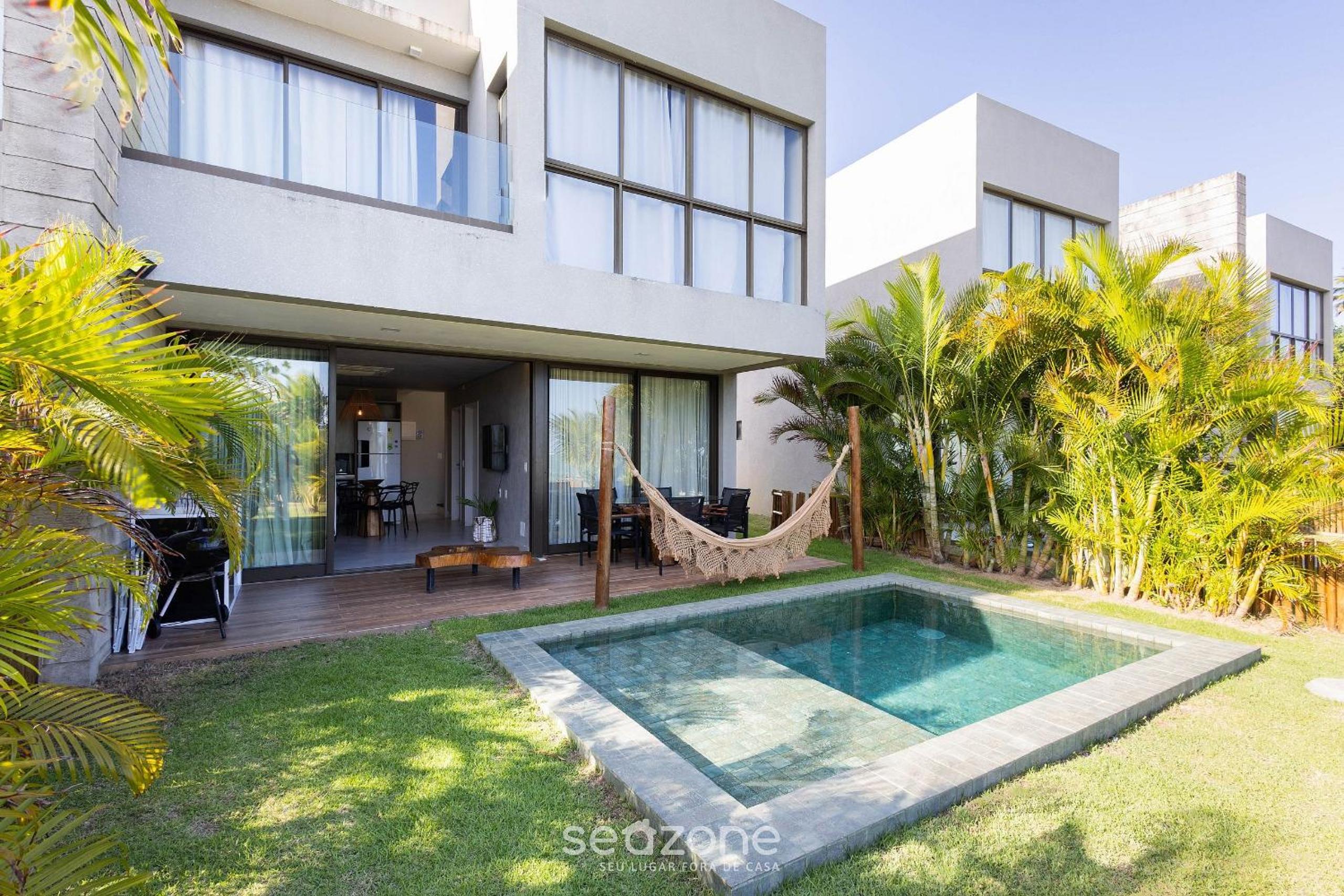 Beachfront houses in a condo, OKA Morada dos Milagres - GREs