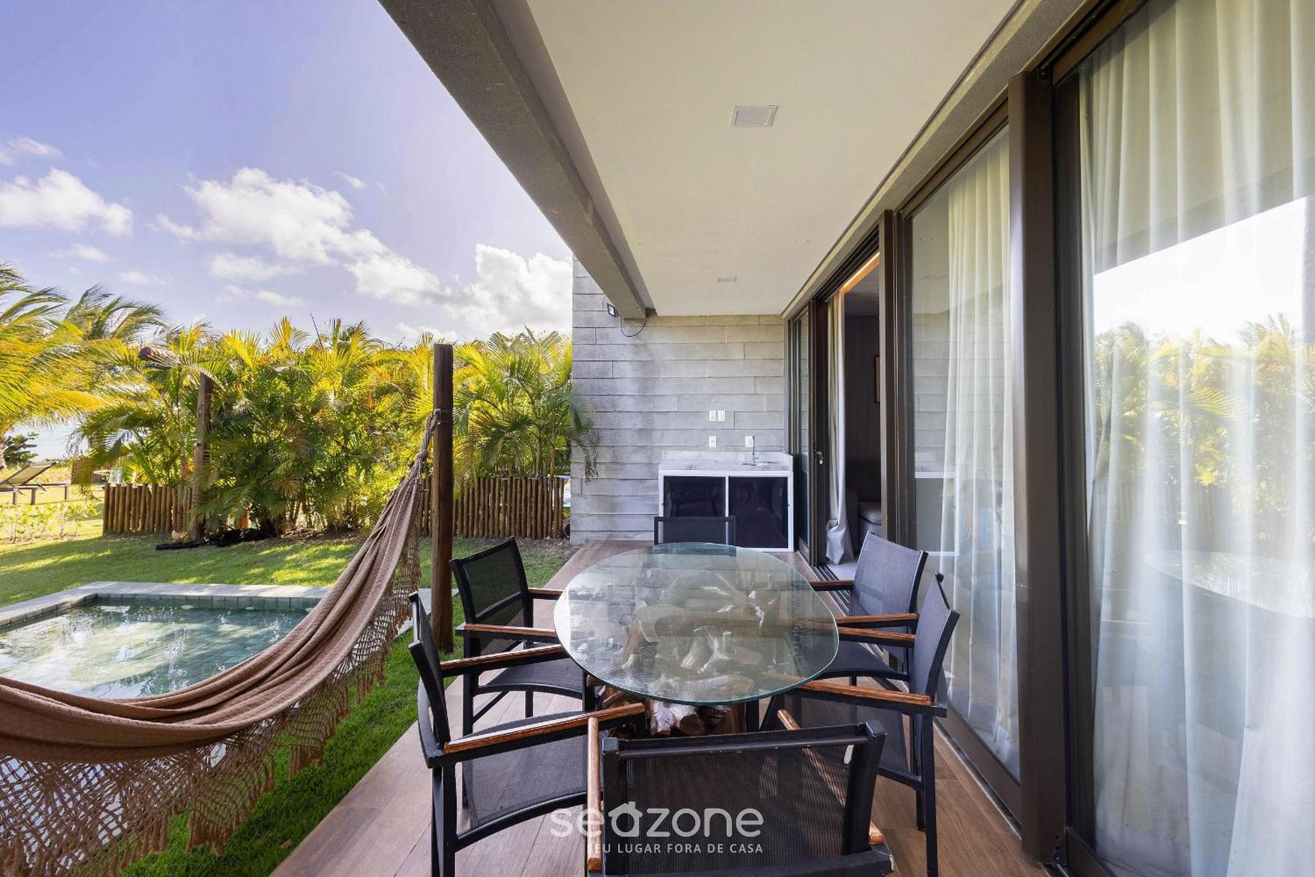 Beachfront houses in a condo, OKA Morada dos Milagres - GREs