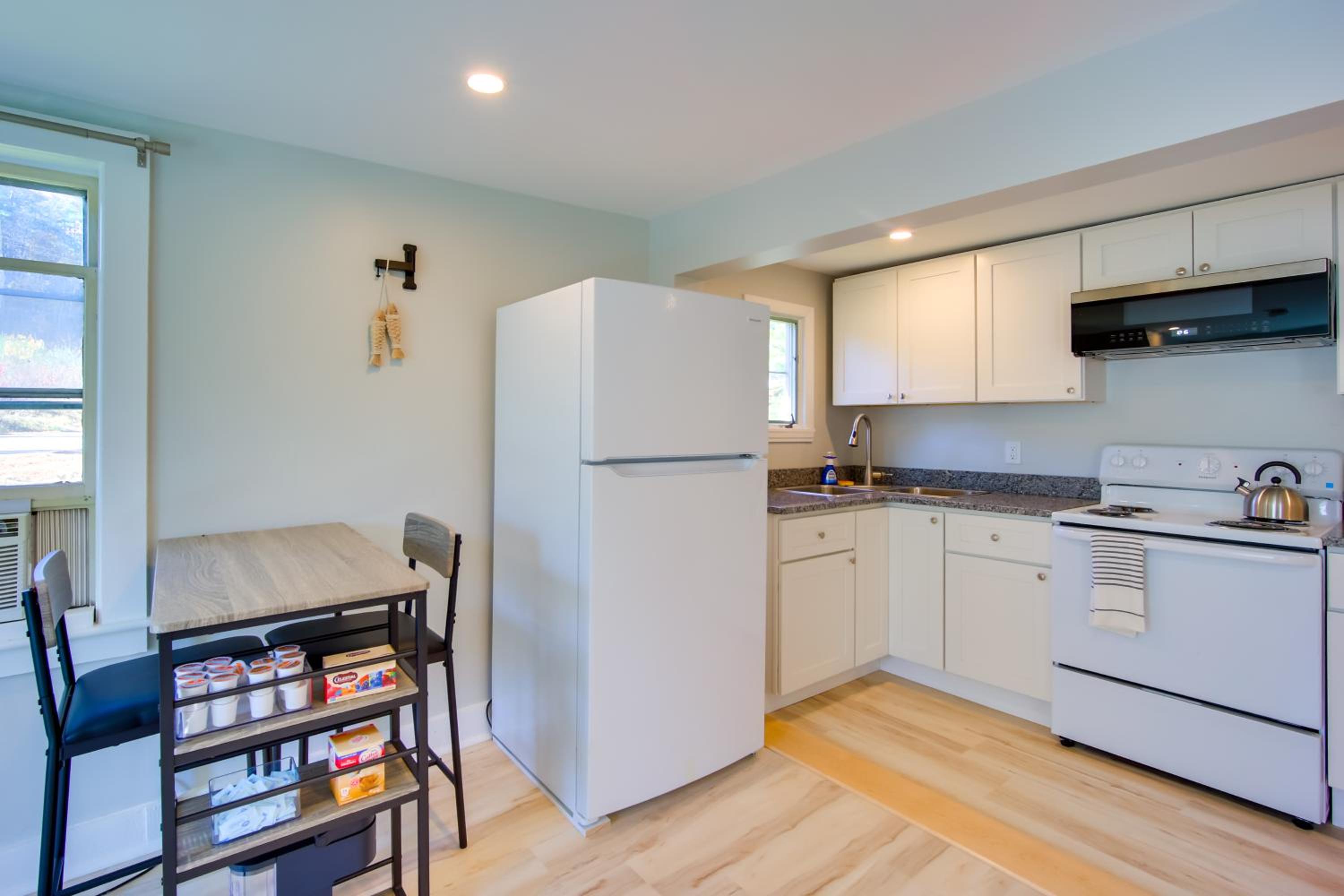 Lake-View Spofford Apartment with Shared Dock!