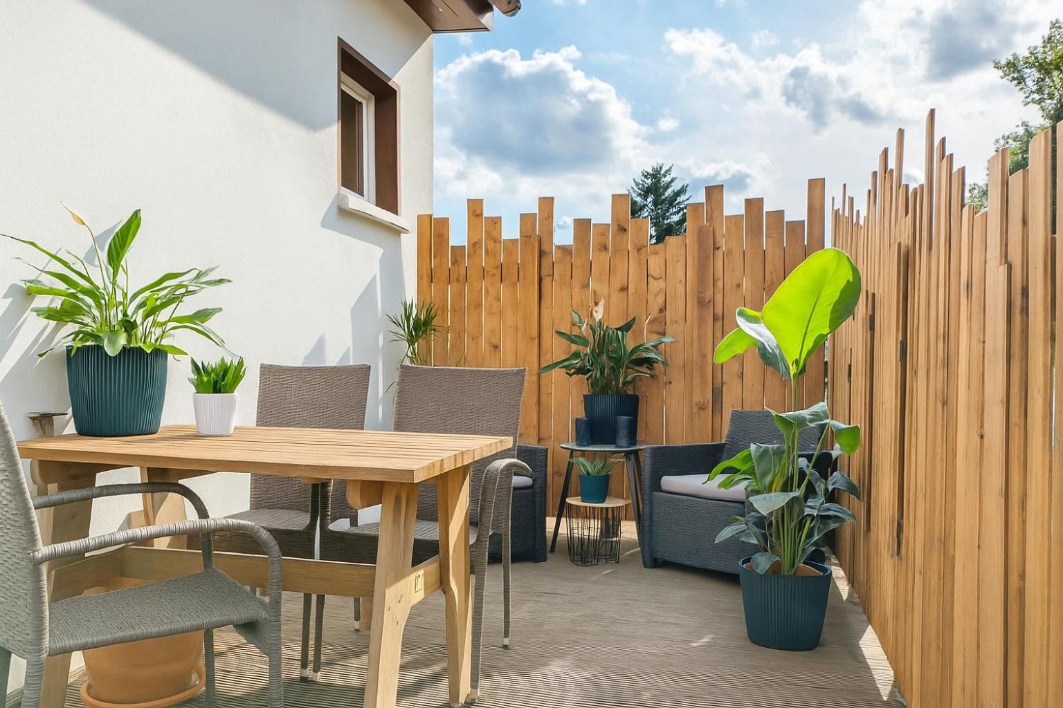Sonnenterrasse - Kostenfreier Parkplatz - Ruhig & Citynah