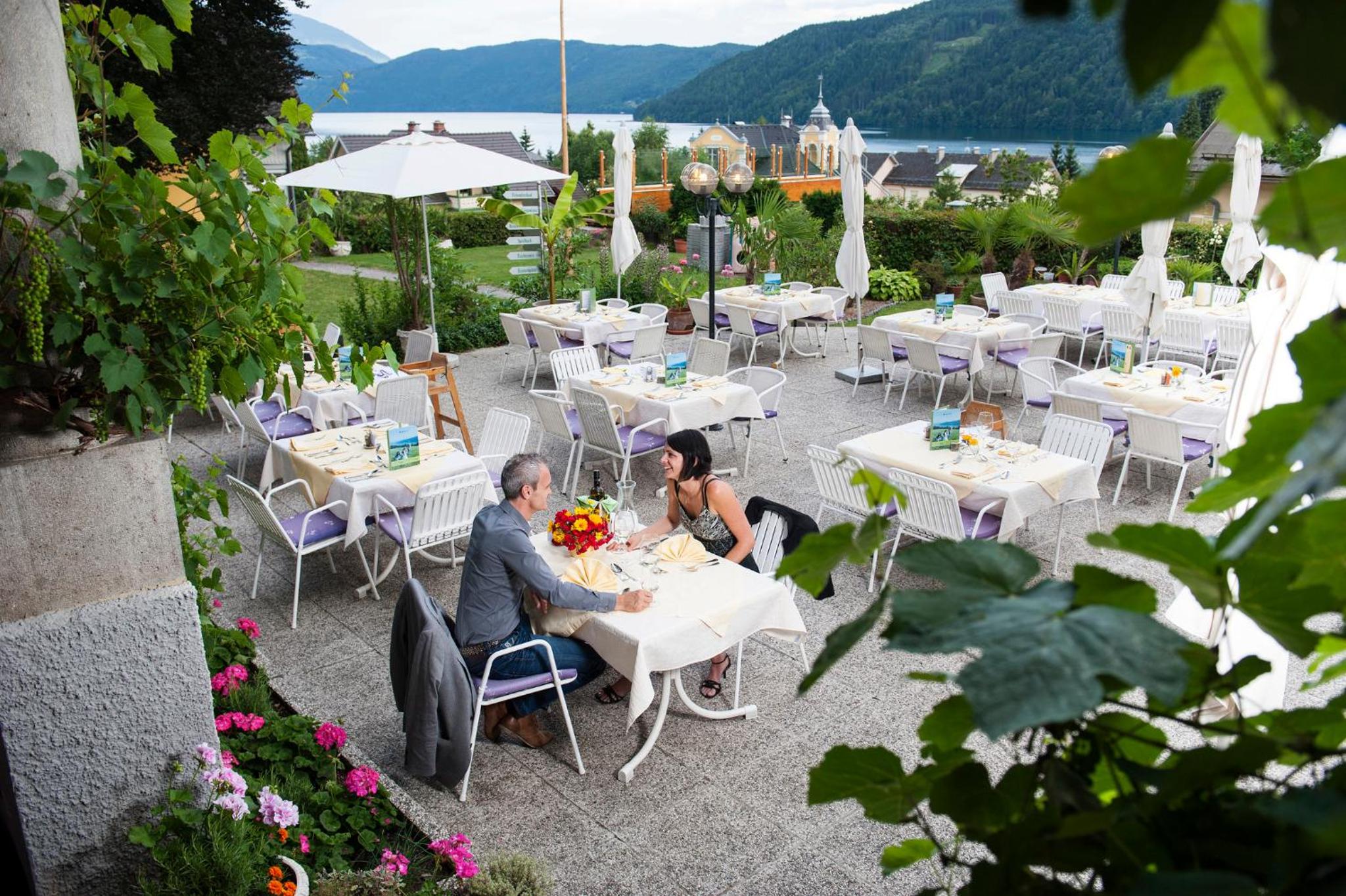 outdoor BBQ area