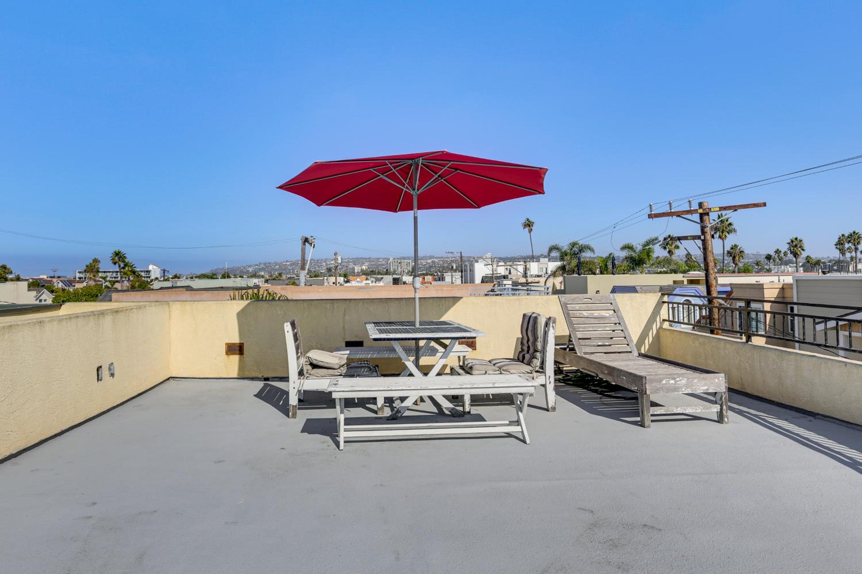 Walk to Mission Beach! Gem with Bay and City Views