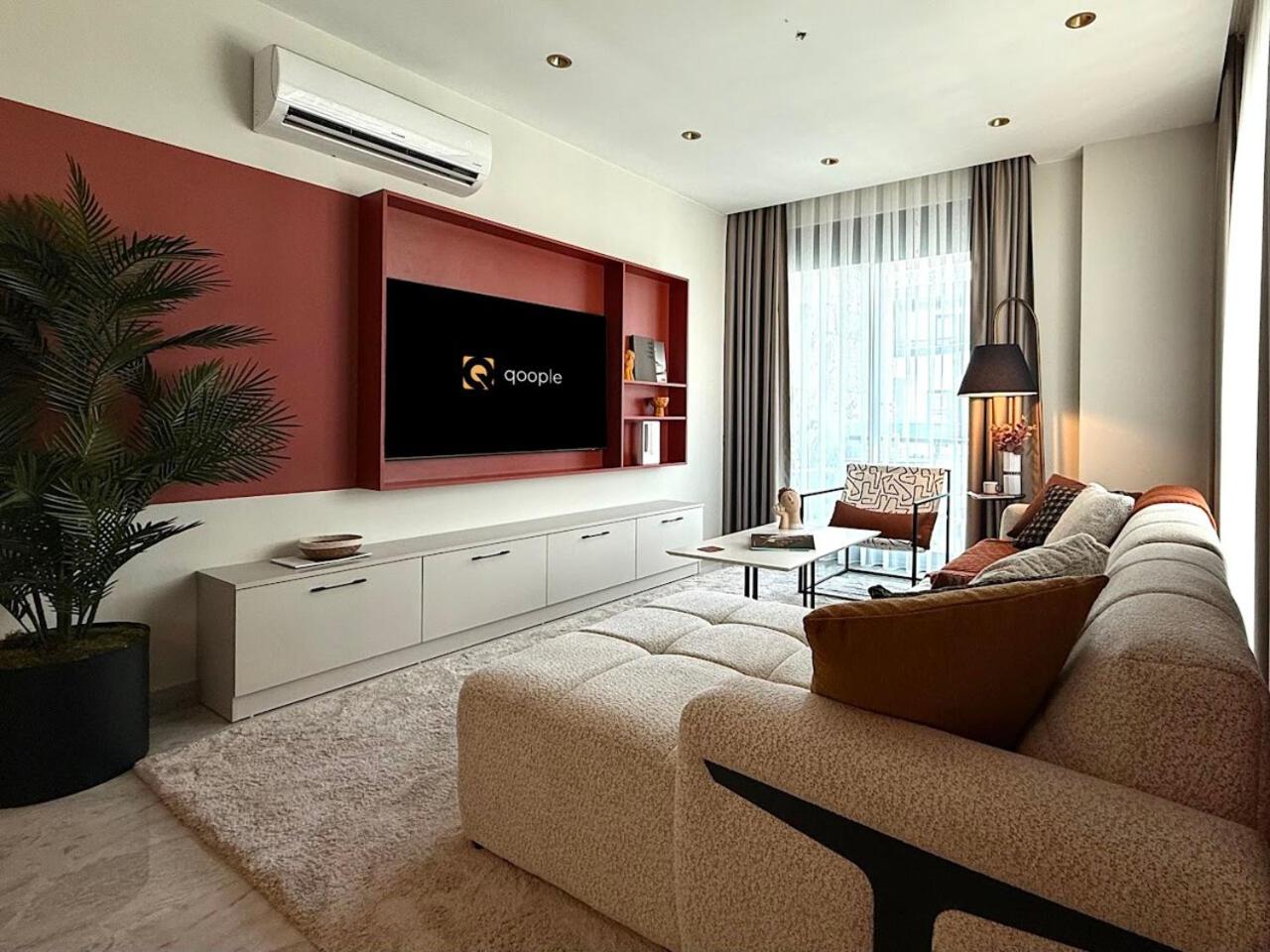 Qoople Excellence B55 designer duplex by the sea