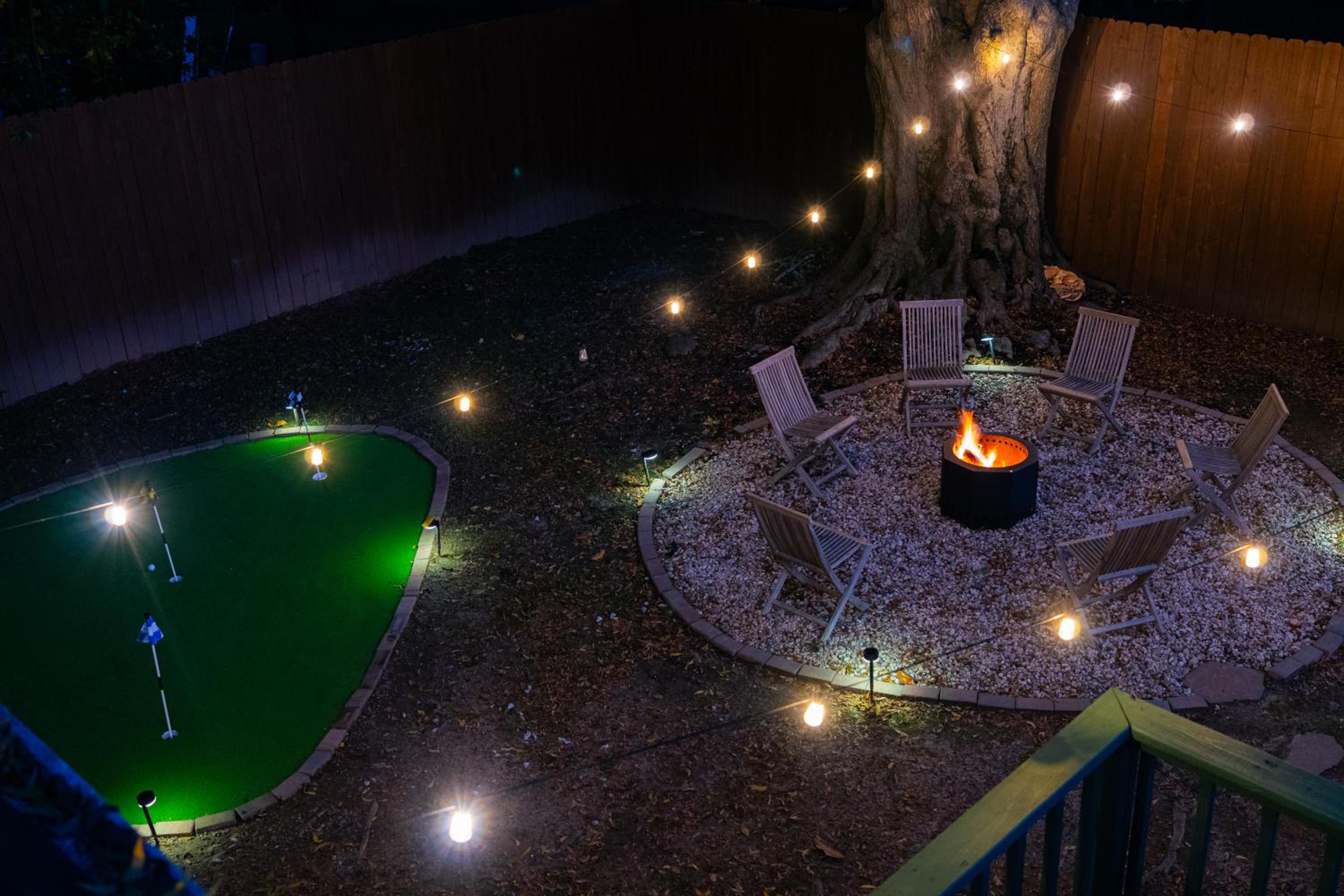 Speakeasy, Hot Tub, Putt Putt, Outdoor Theatre, 8 minutes from Downtown Greenville