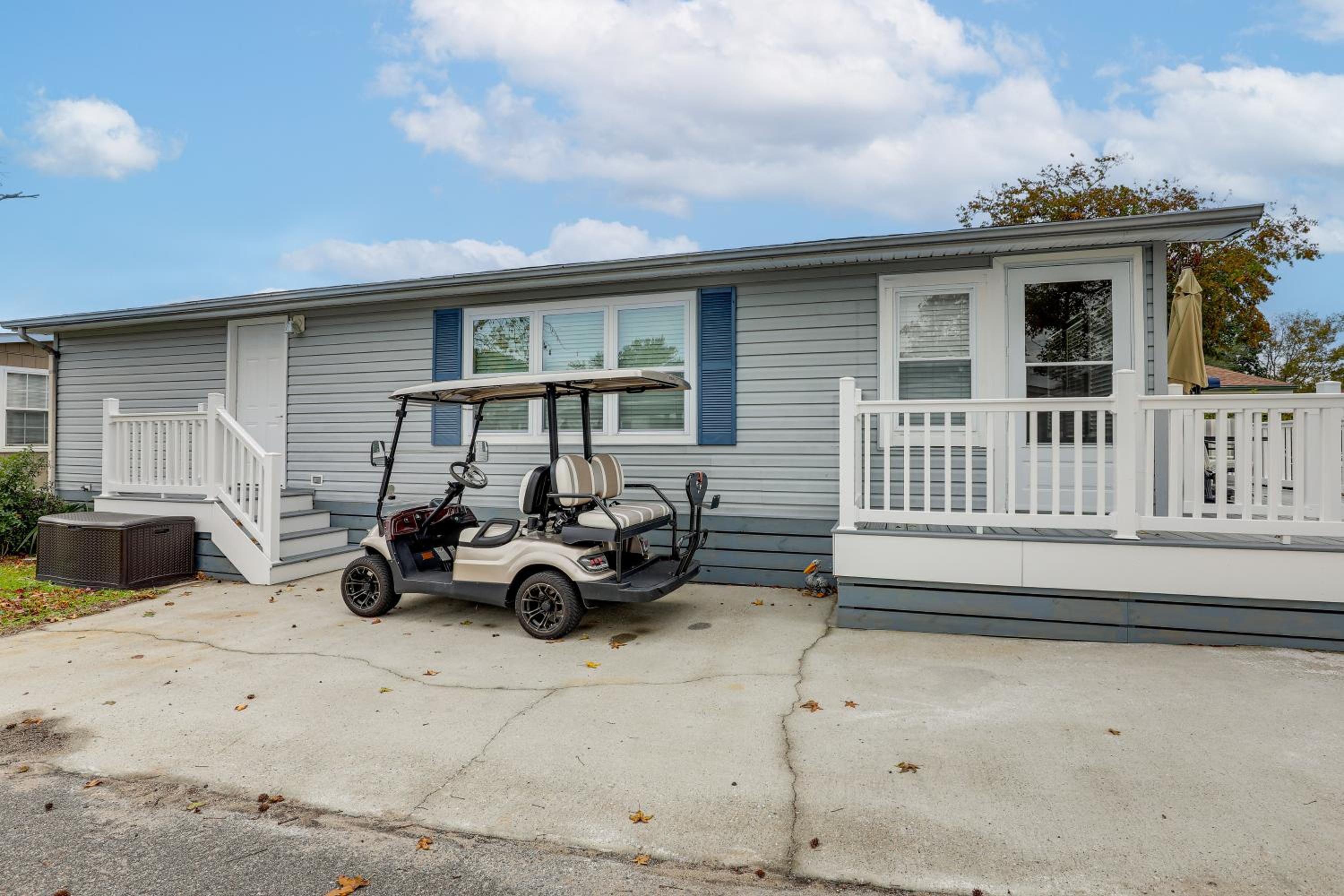 Walk to Shore! Surfside Beach Gem with Game Courts