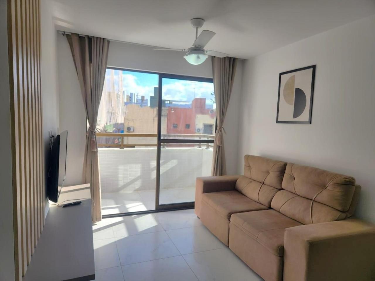 Your stay 2 min from the beach in a building with a pool in the best location in Cabedelo-PB | PTAs
