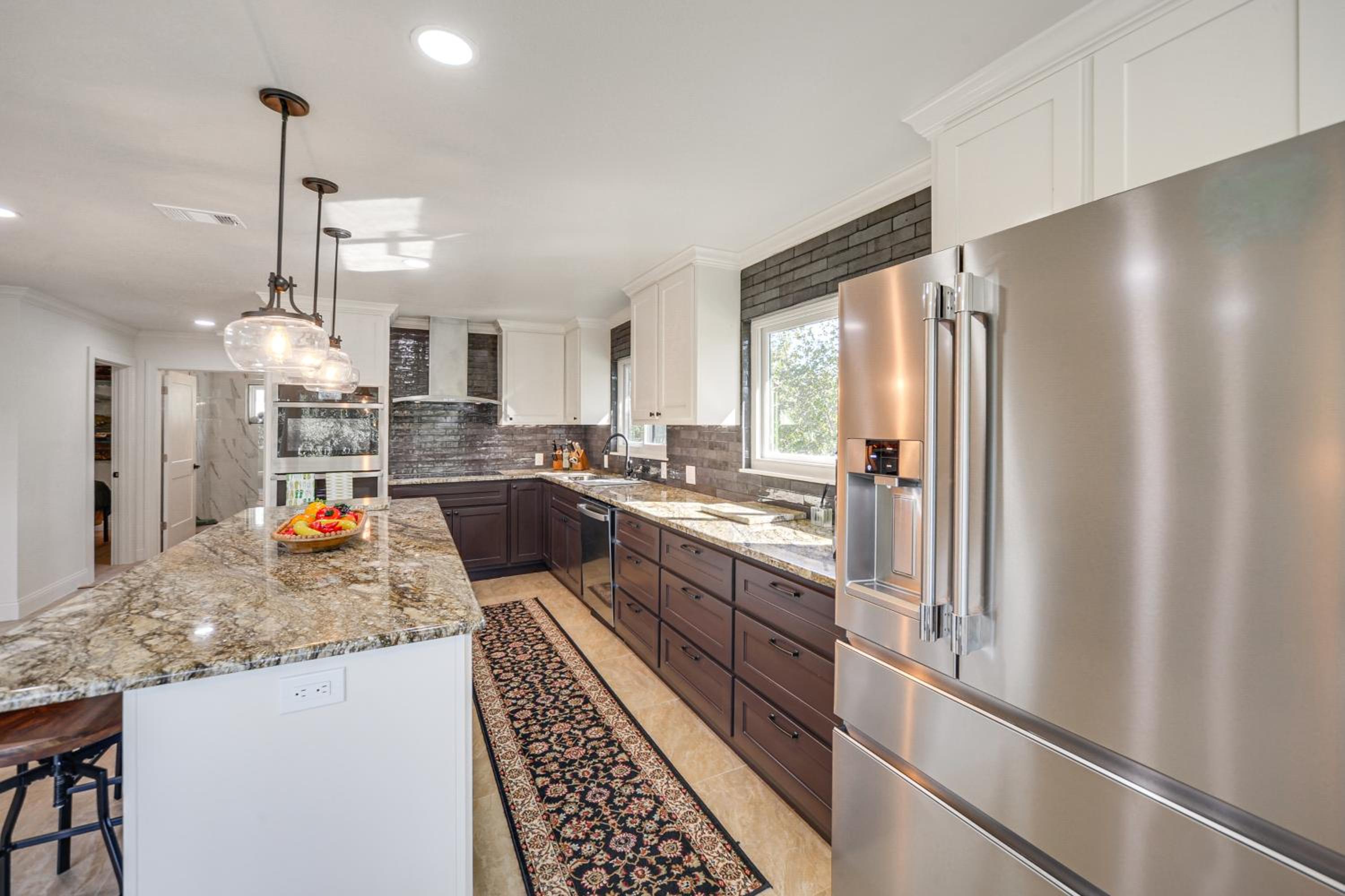 Panoramic Lake Views! Elegant Marble Falls Home
