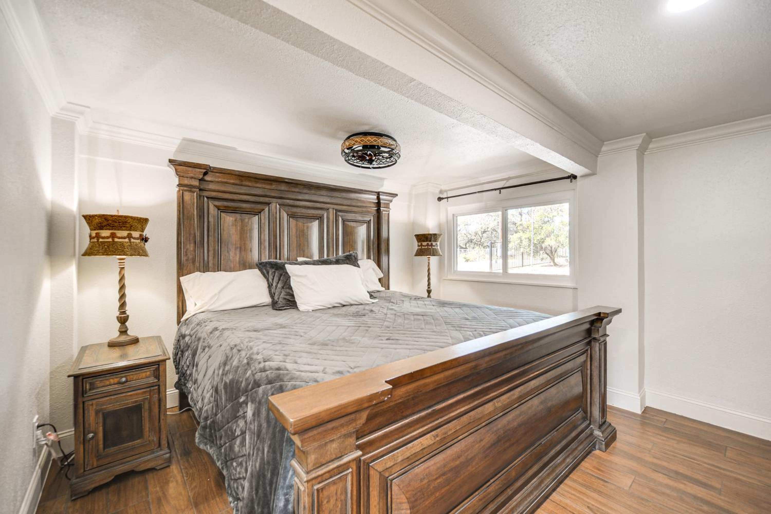 Panoramic Lake Views! Elegant Marble Falls Home