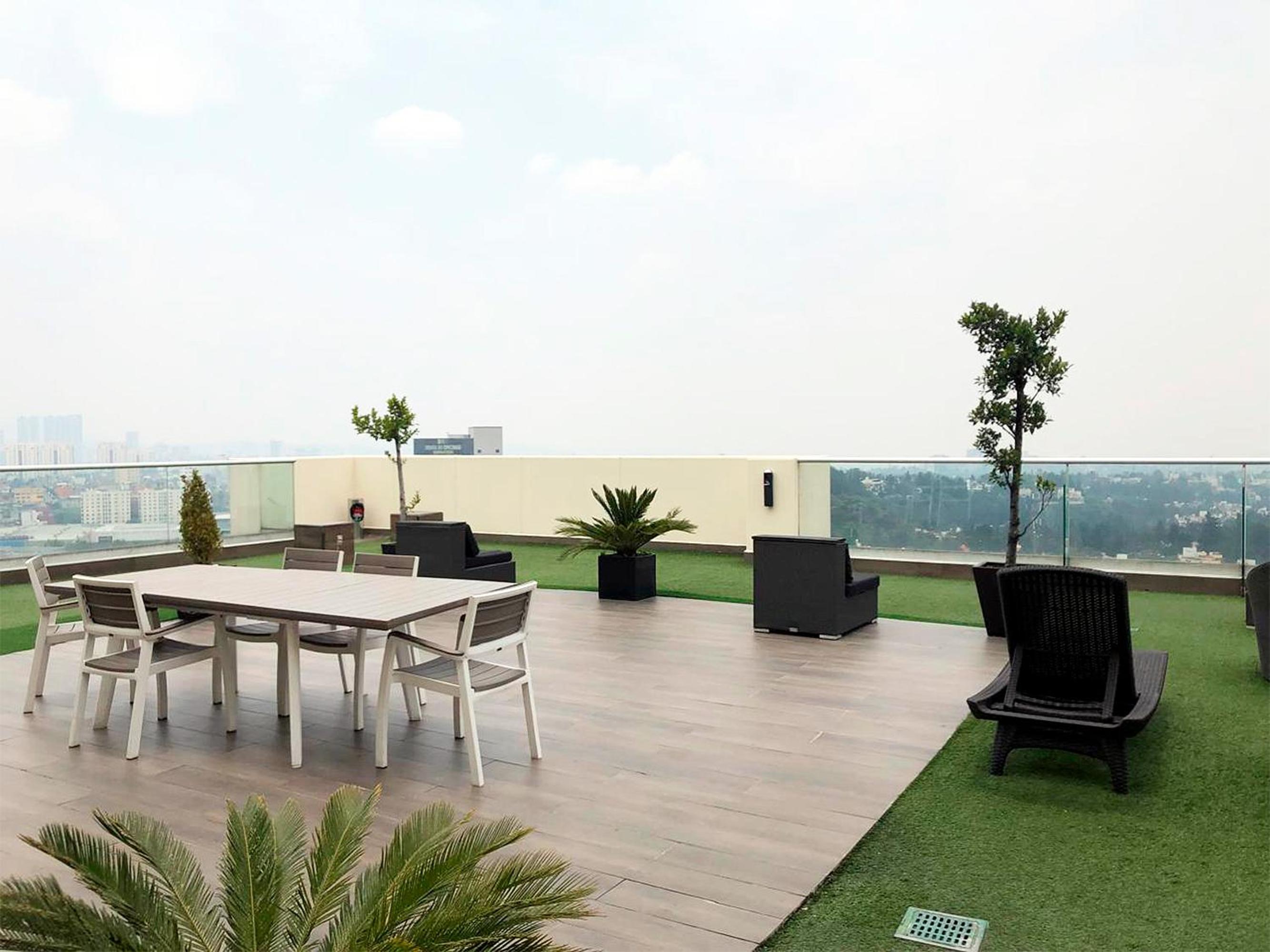 Suite ejecutiva, 2 Camas Queen, Gym, en Interlomas