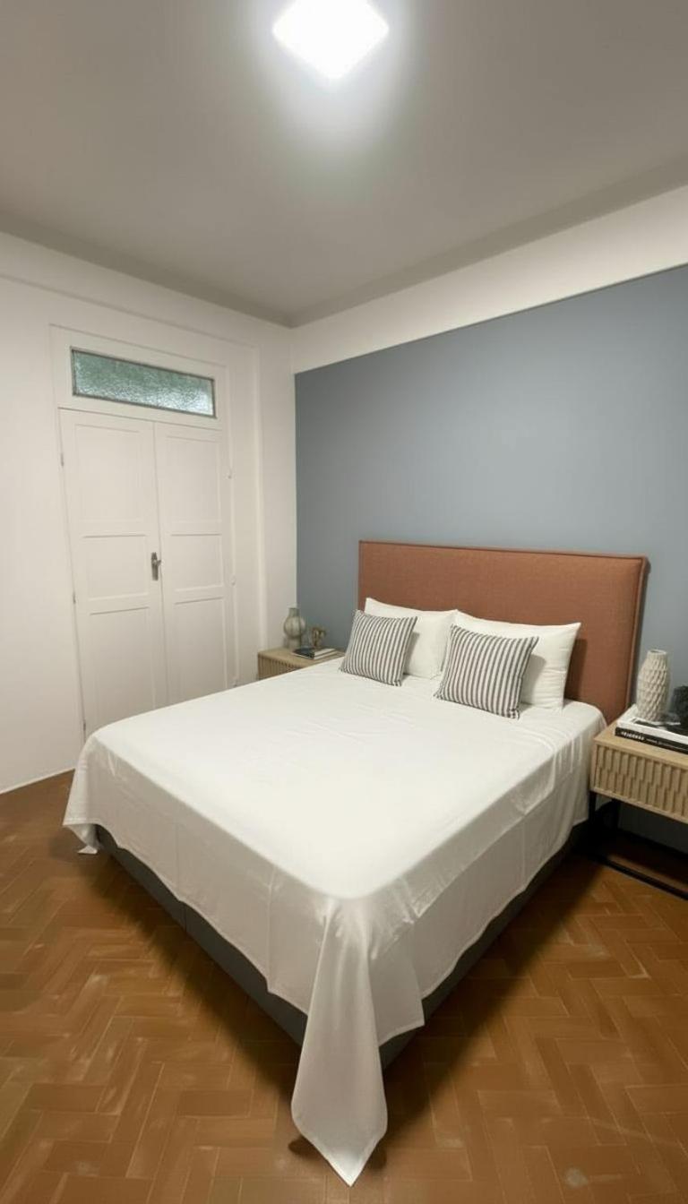 Apartamento térreo com ampla varanda