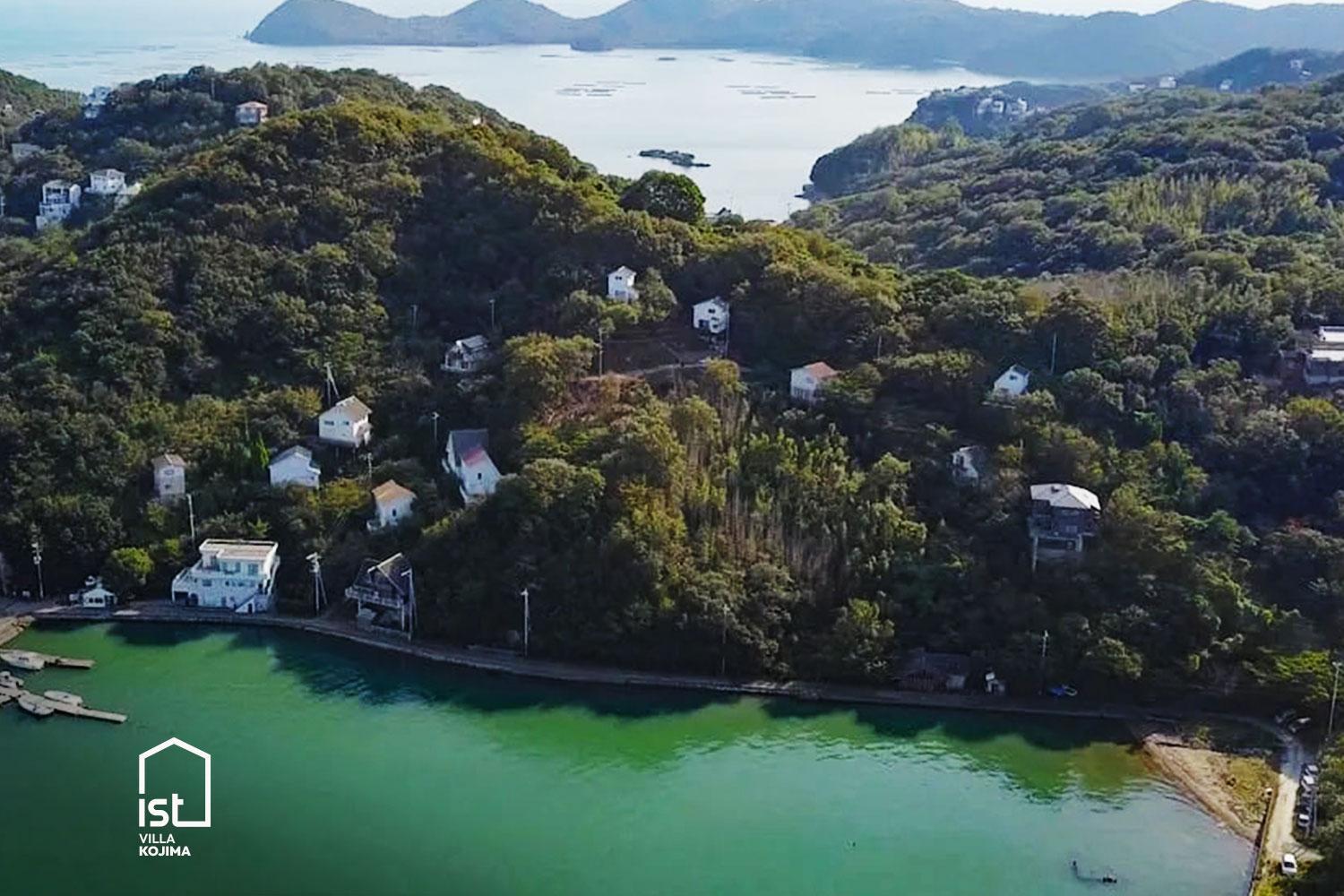 Designer Island Villa with Panoramic Sea Views