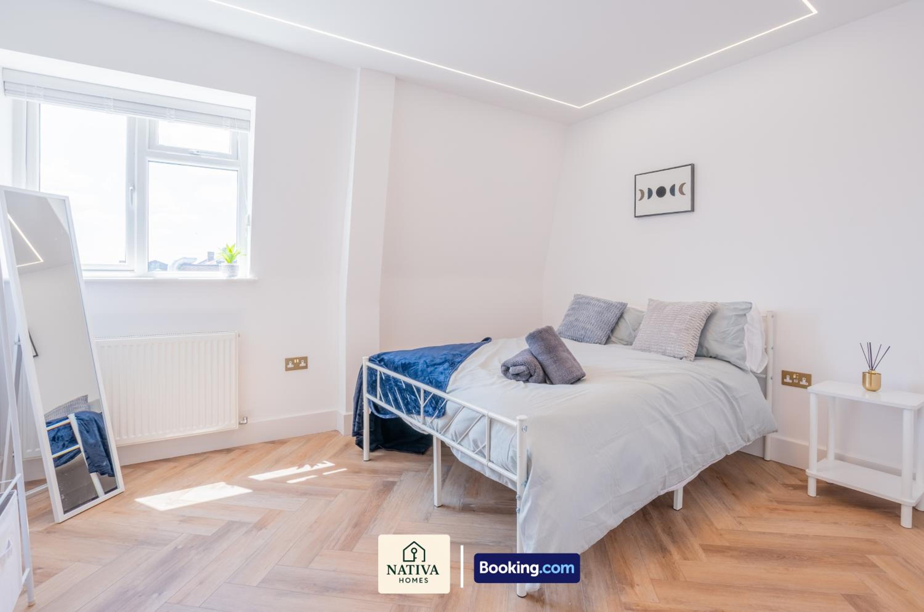 Modern 3BR Apartment By Nativa Homes Short Lets & Serviced Accommodation Harrow With Free WiFi & Parking, Family Comfort & Style