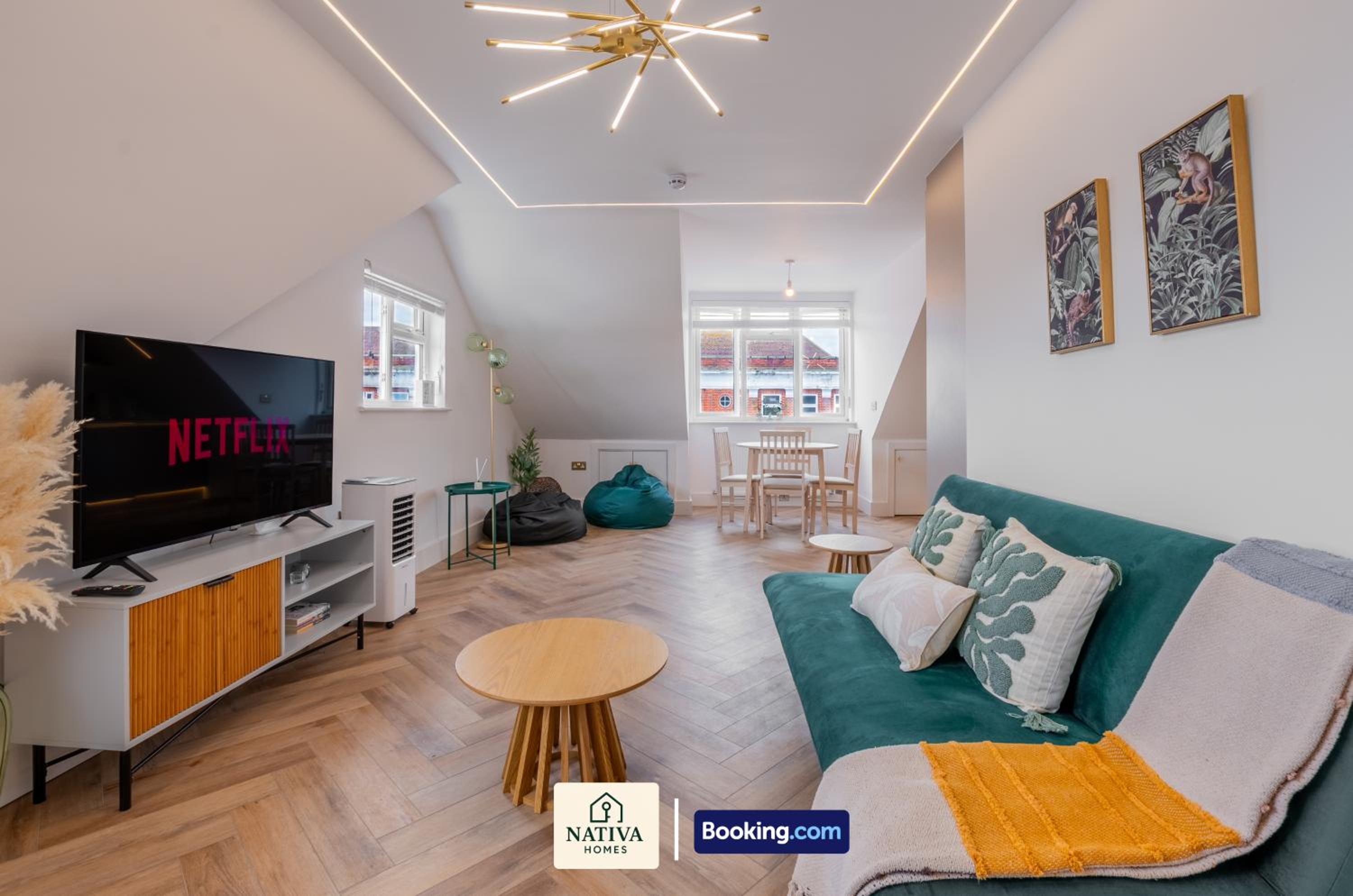 Modern 3BR Apartment By Nativa Homes Short Lets & Serviced Accommodation Harrow With Free WiFi & Parking, Family Comfort & Style