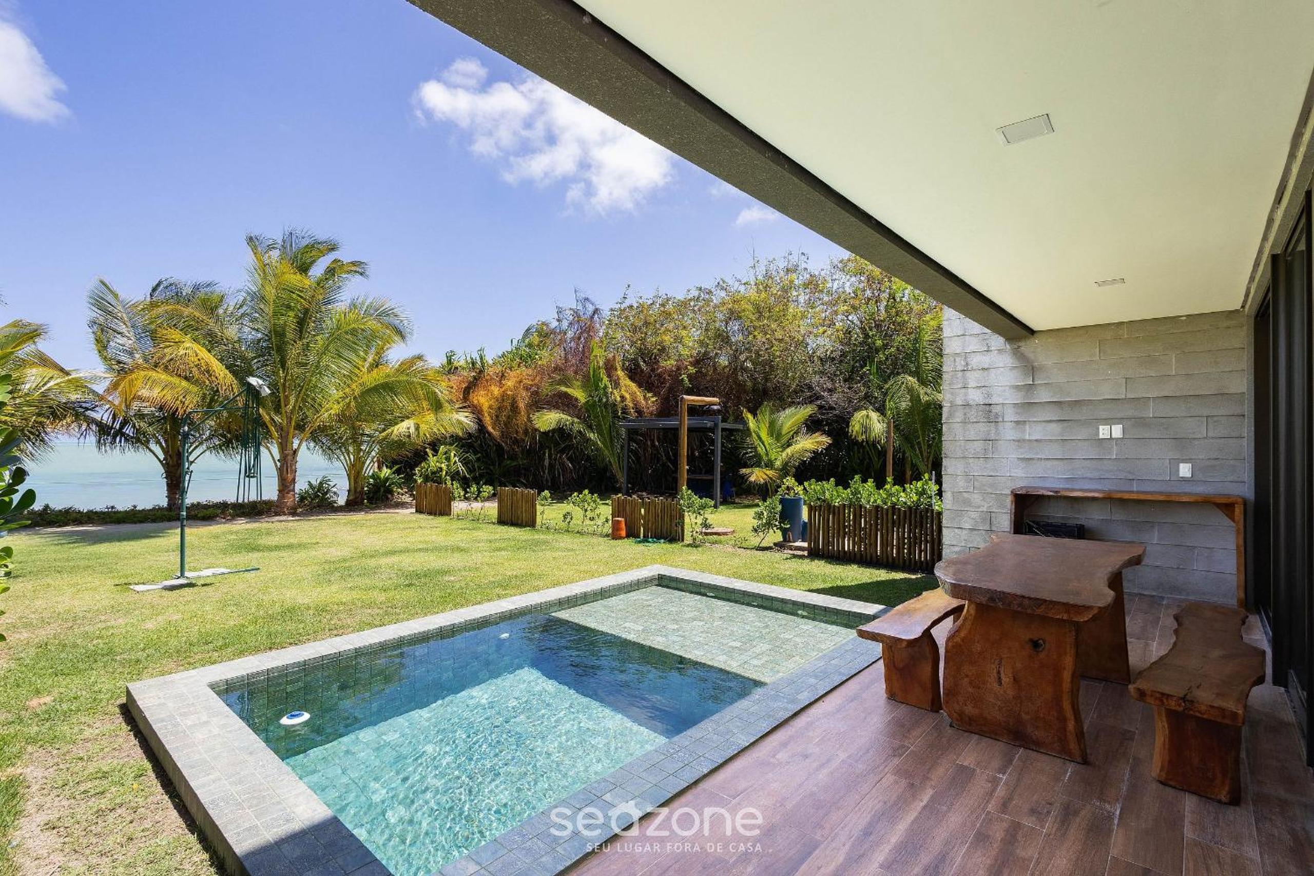 Beachfront houses in a condo, OKA Morada dos Milagres - GREs