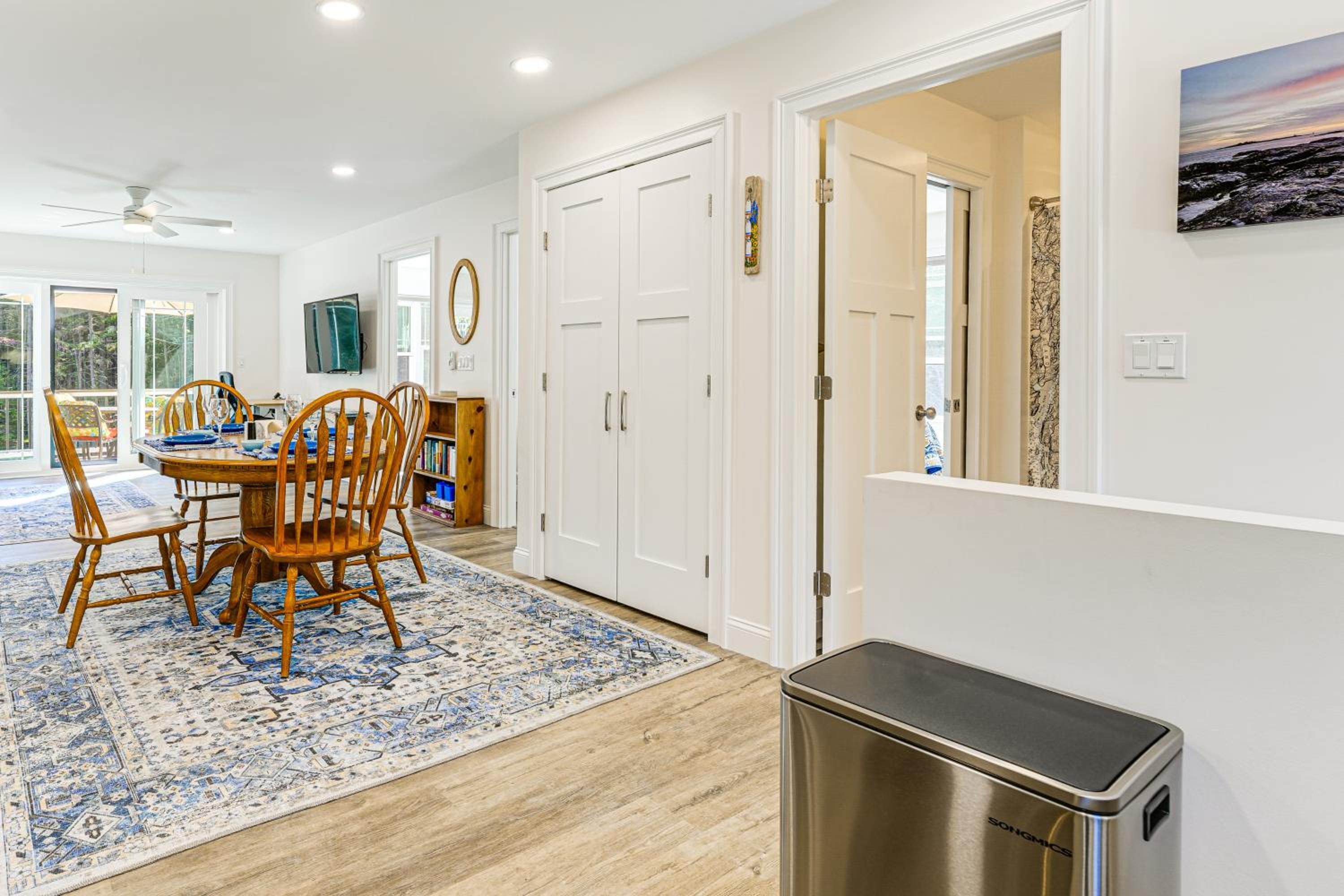 2 Mi to Grimes Cove! 2-Story Unit on 3 Acres