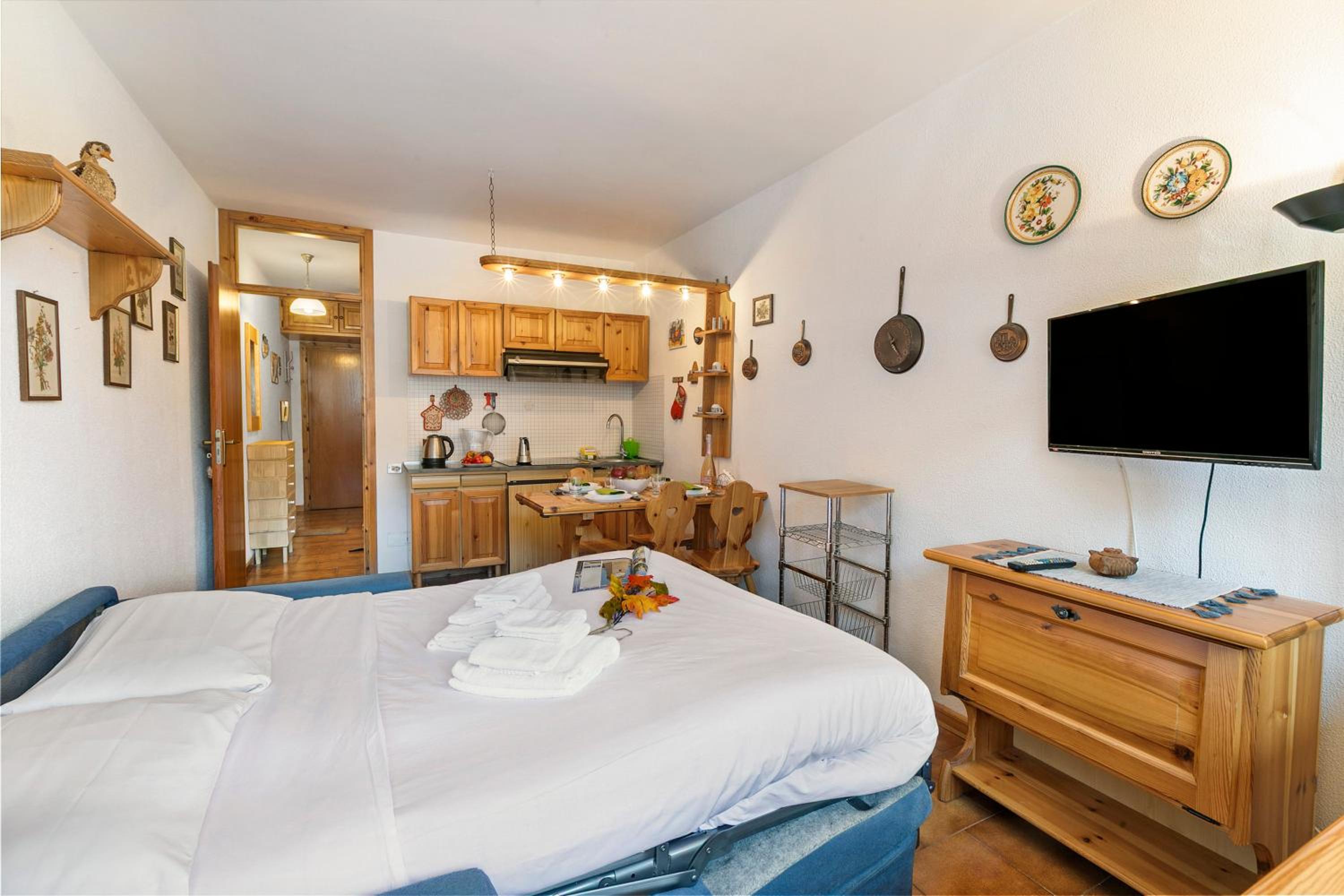 Studio Valleverde 11D Ski In Ski Out - Happy Rentals