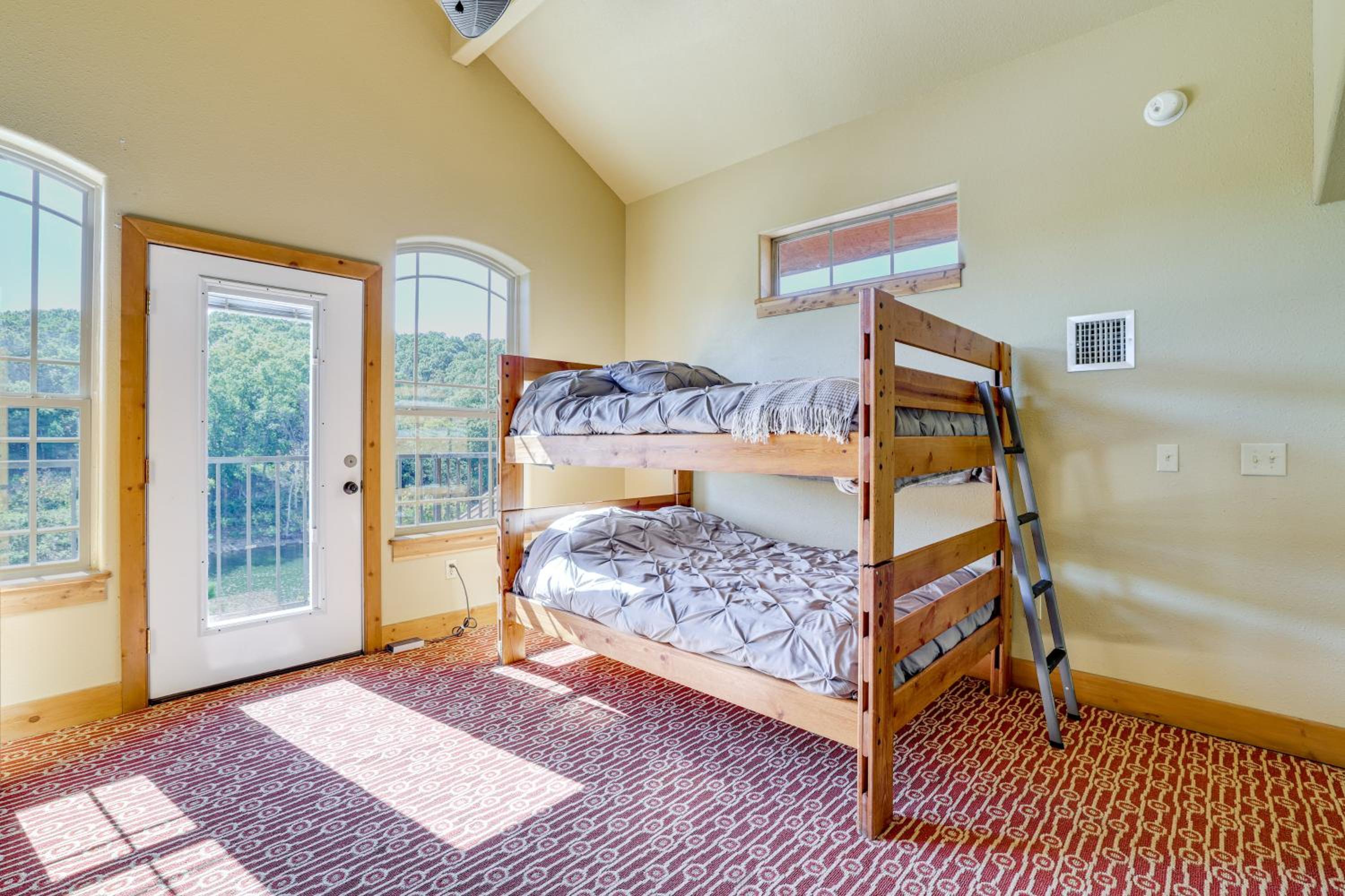 Grand Lake Waterfront Getaway with Boat Slip!