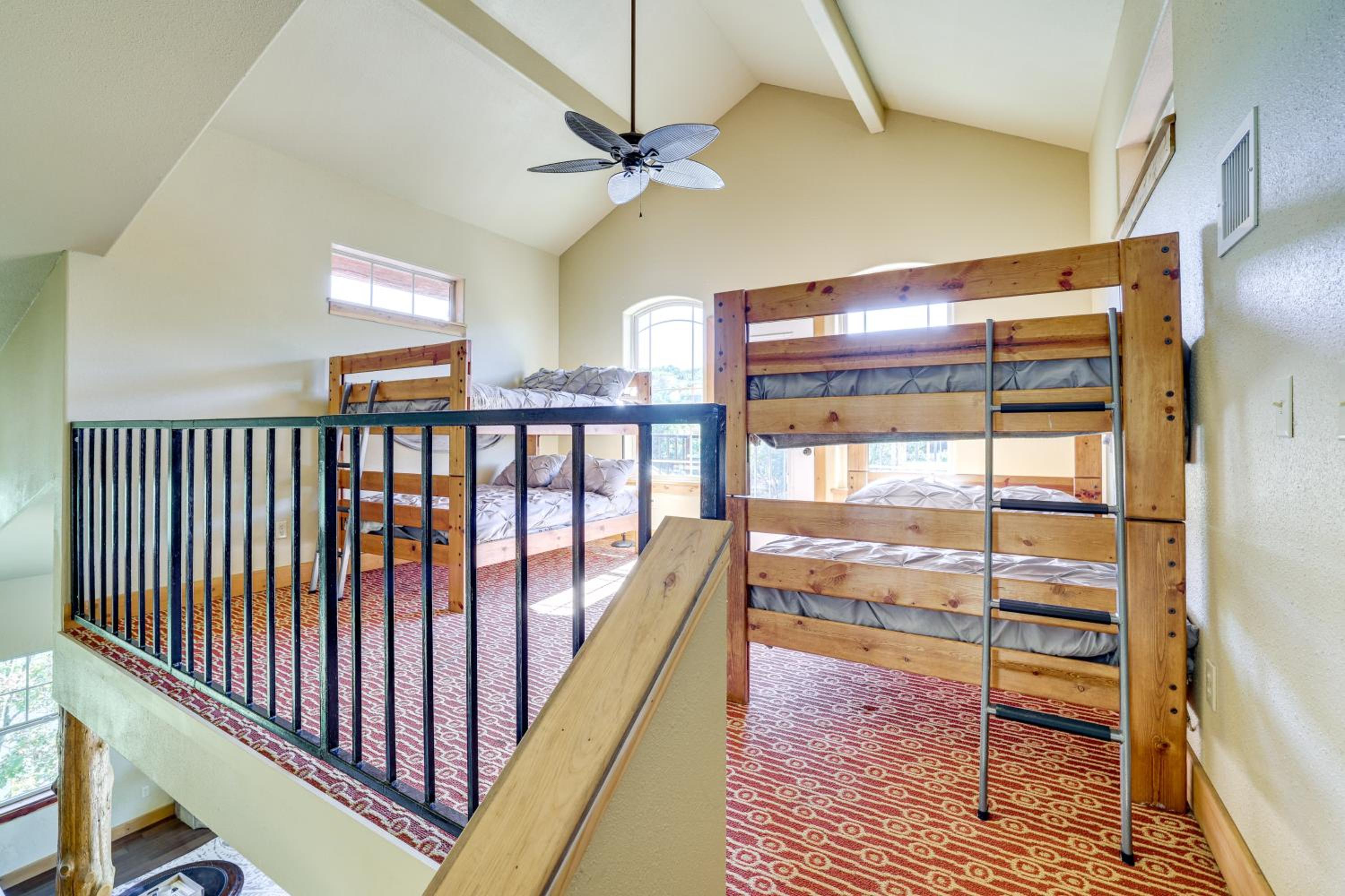 Grand Lake Waterfront Getaway with Boat Slip!