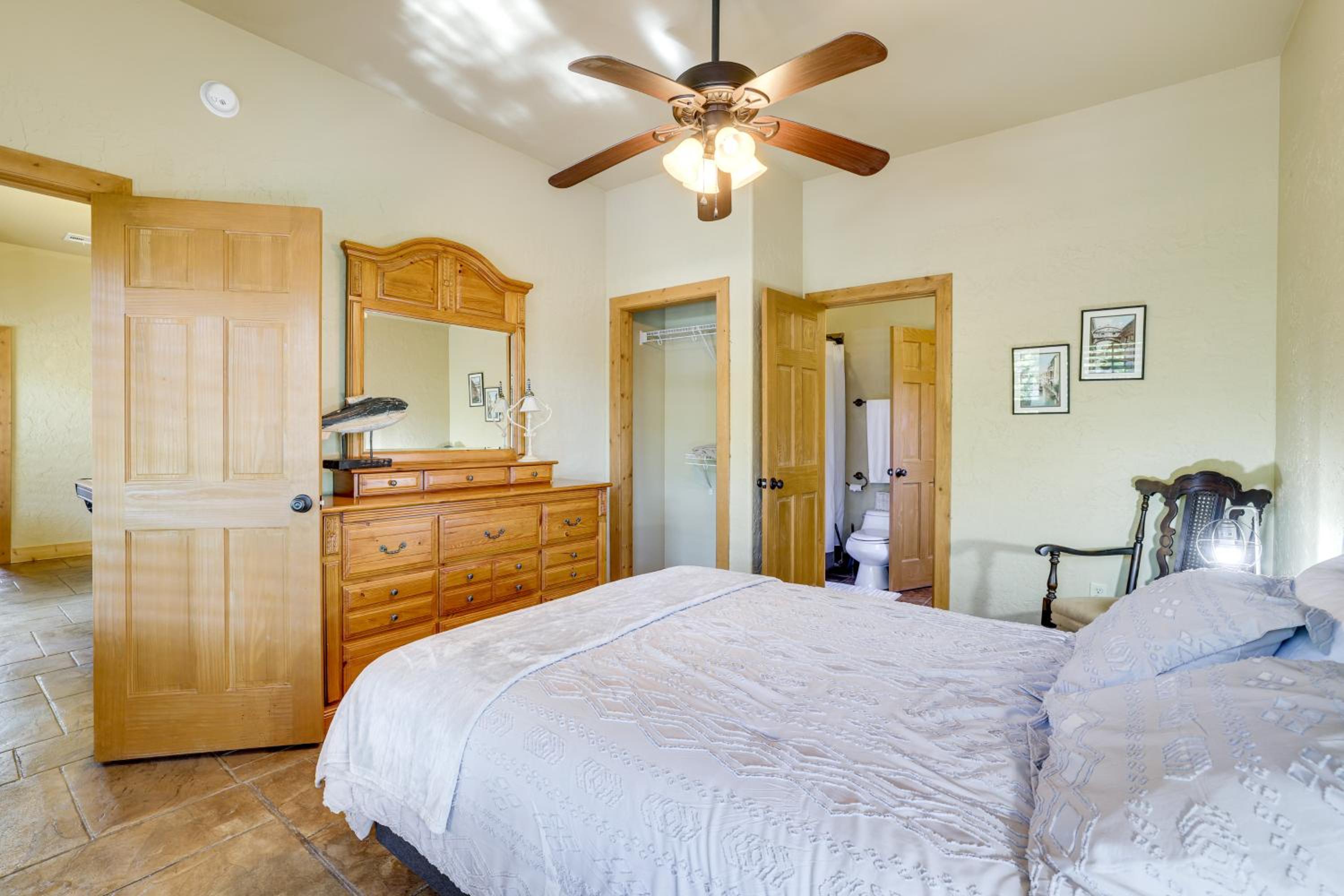 Grand Lake Waterfront Getaway with Boat Slip!