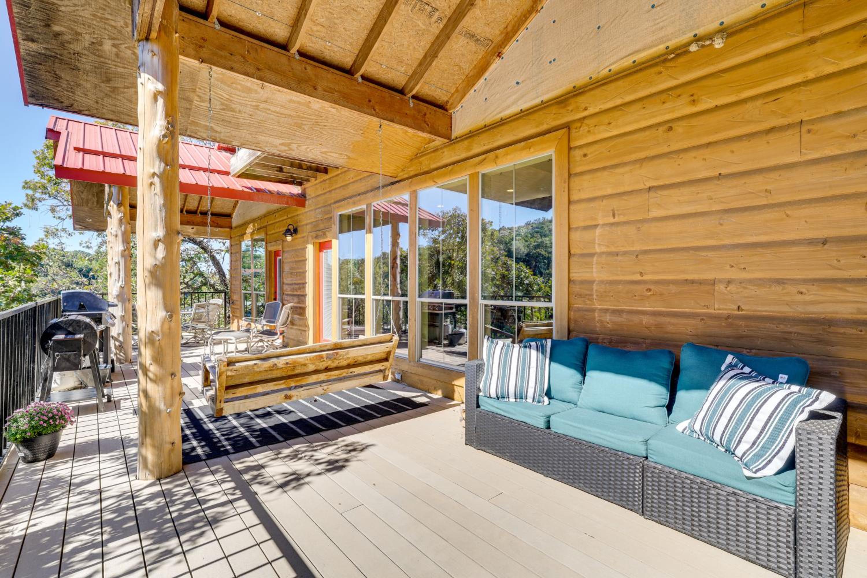 Grand Lake Waterfront Getaway with Boat Slip!