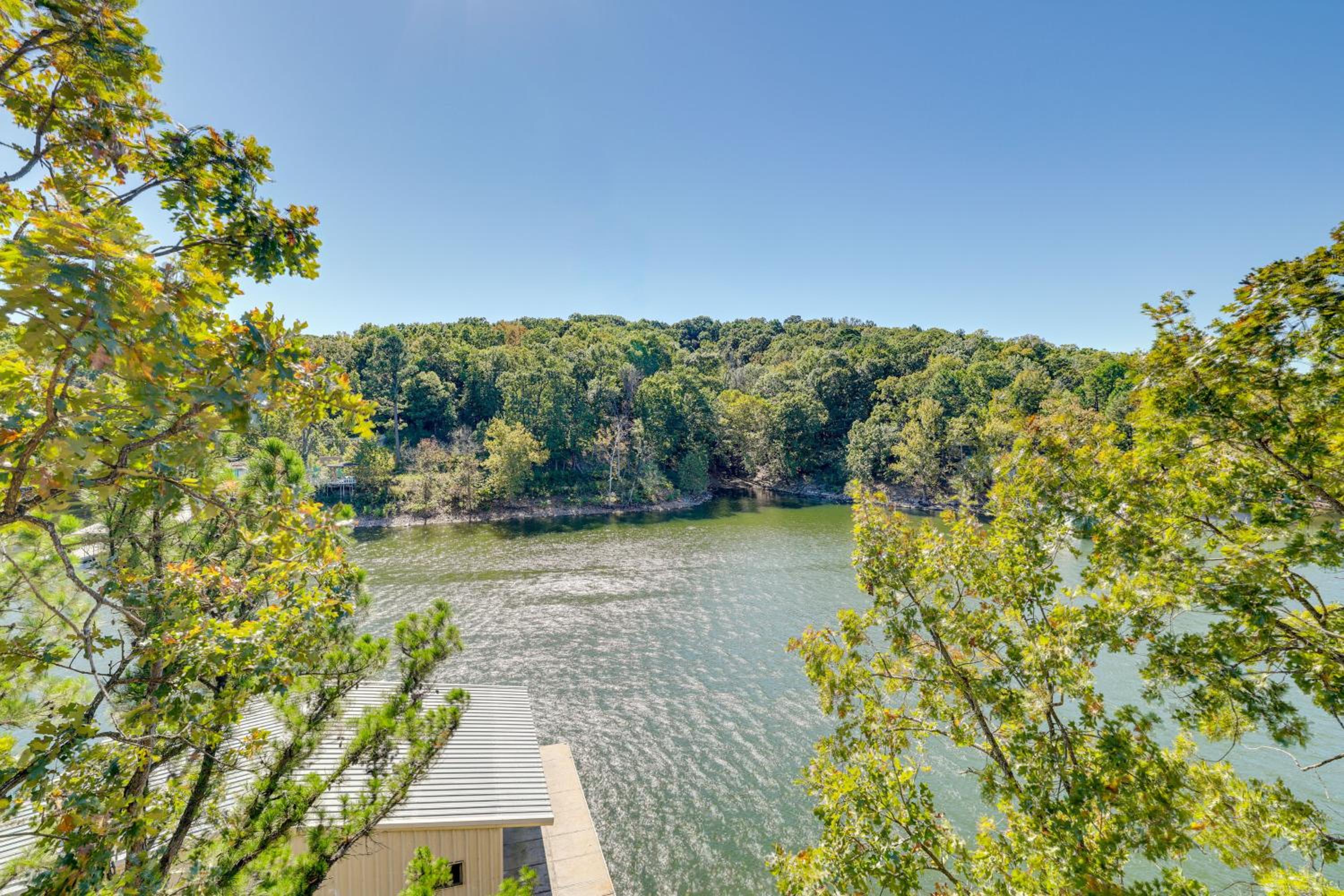Grand Lake Waterfront Getaway with Boat Slip!