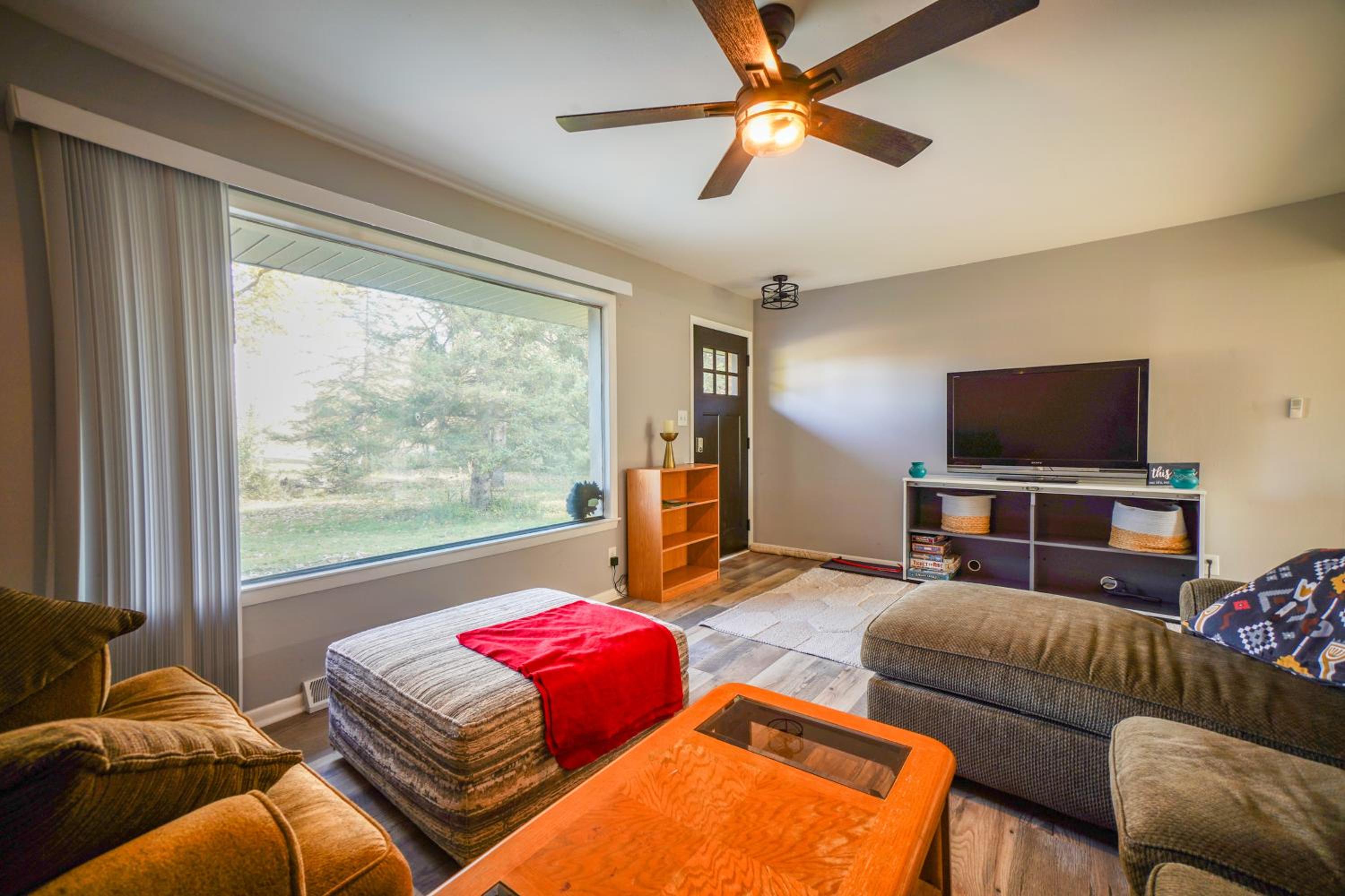 Home with Yard Near Nature Preserve and Pewaukee Lake!