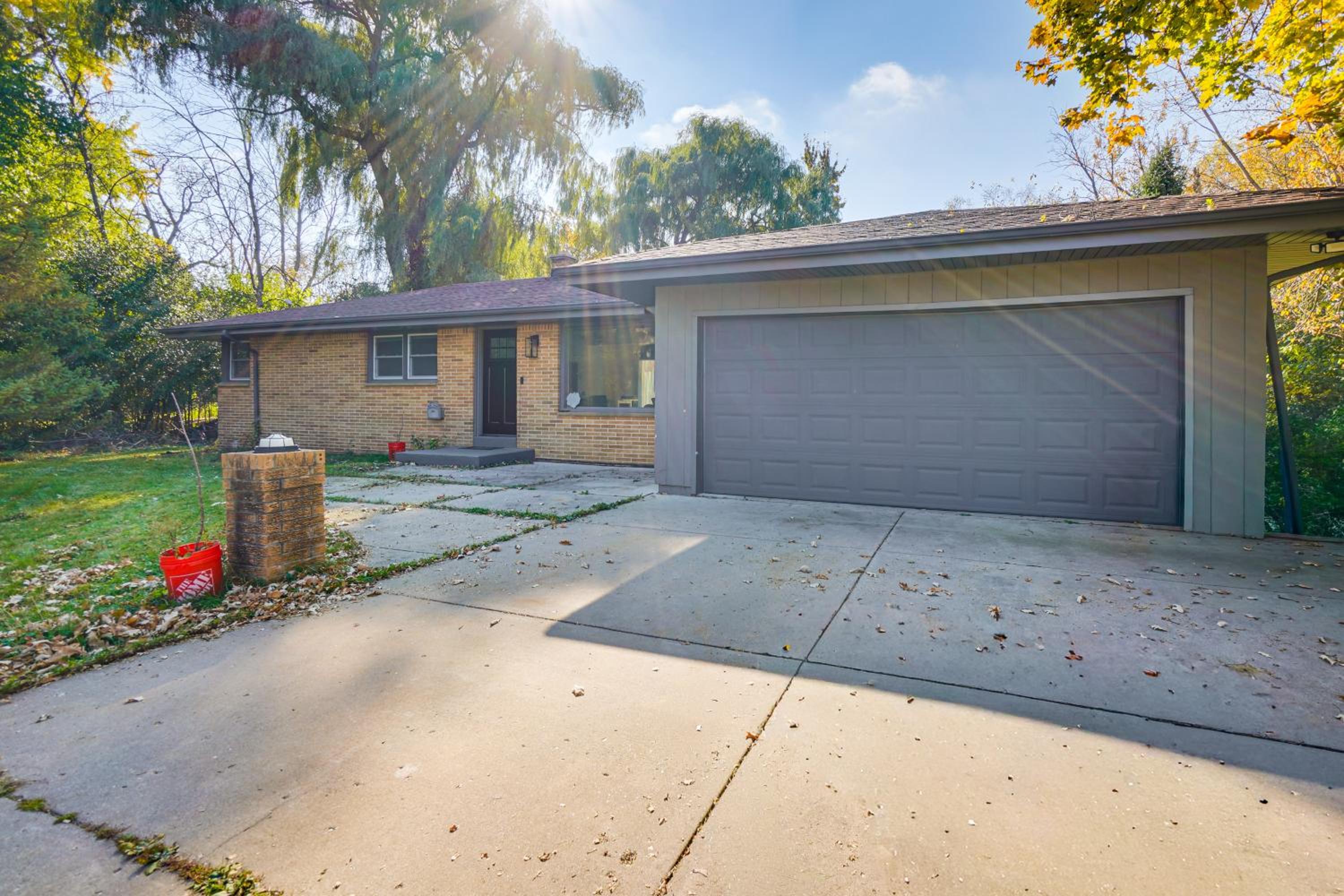 Home with Yard Near Nature Preserve and Pewaukee Lake!