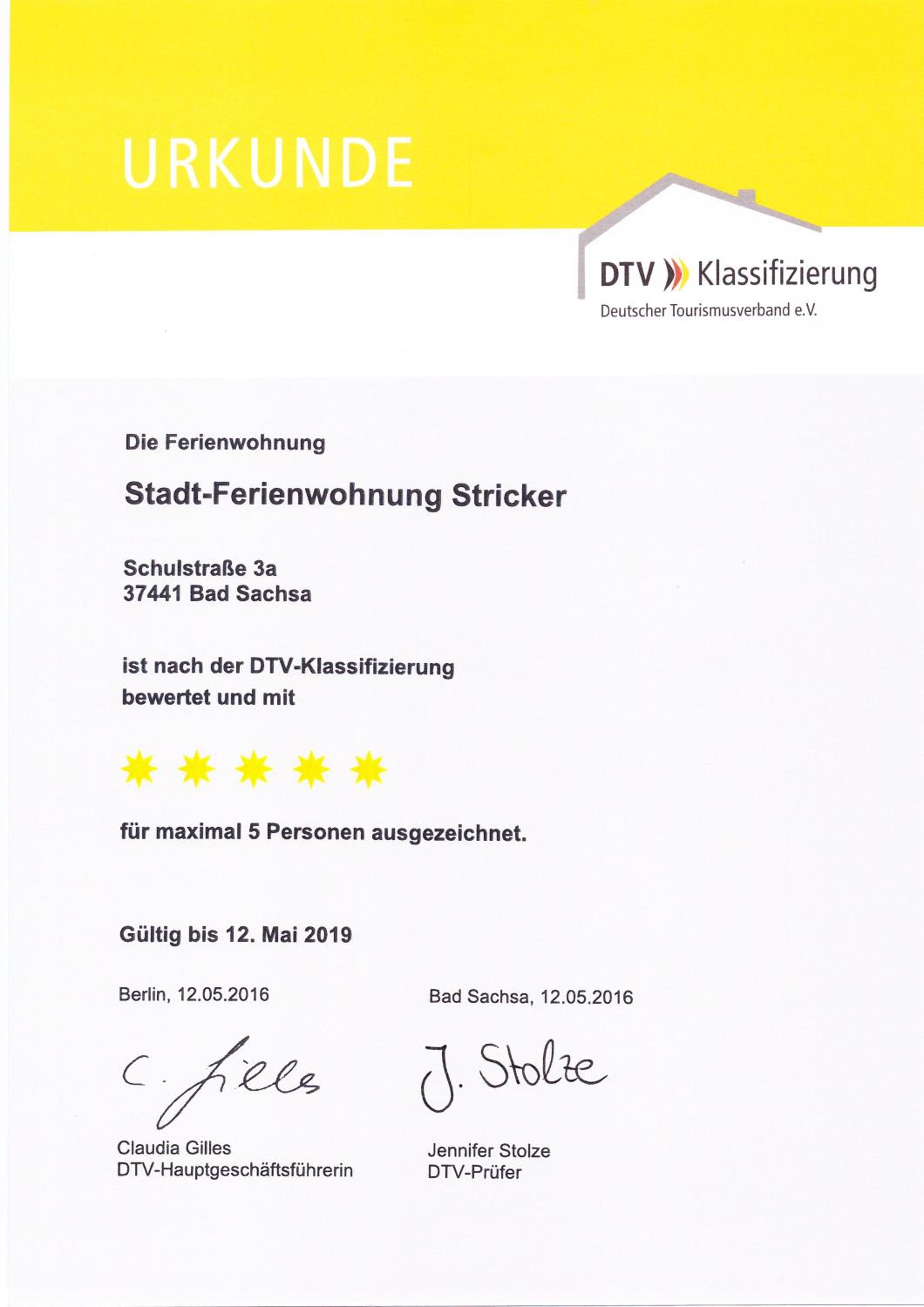 Ferienwohnung Stricker Typ E