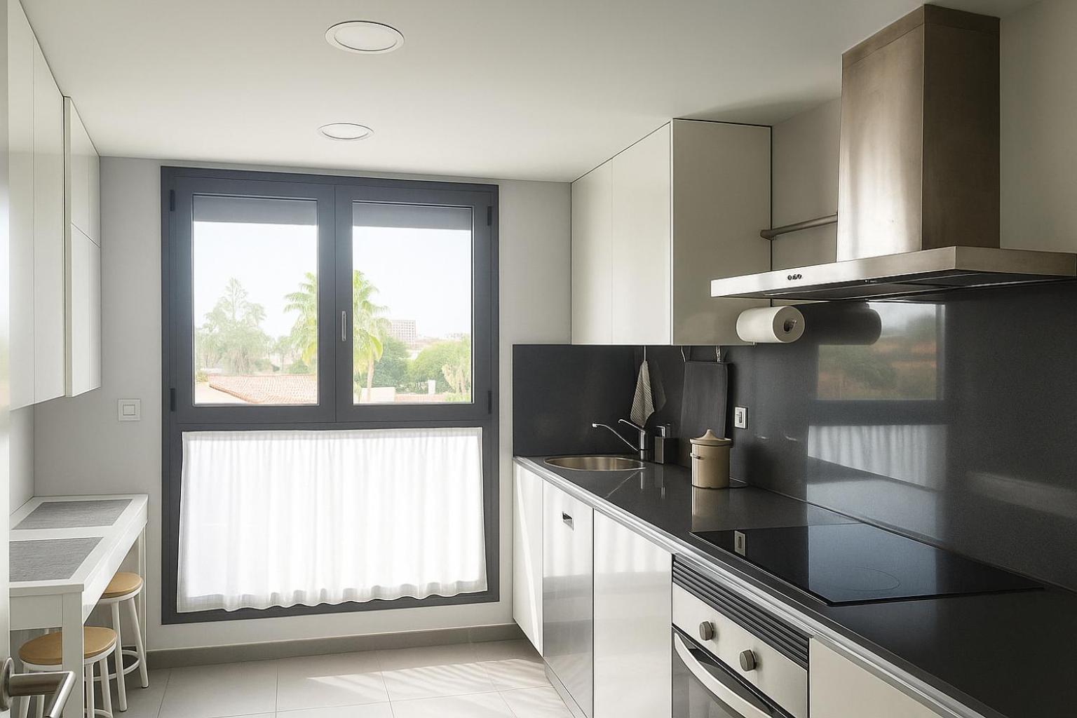 Los Álamos Breeze - 3BR Next to the Beach Apt - Free Parking - Salt Pool