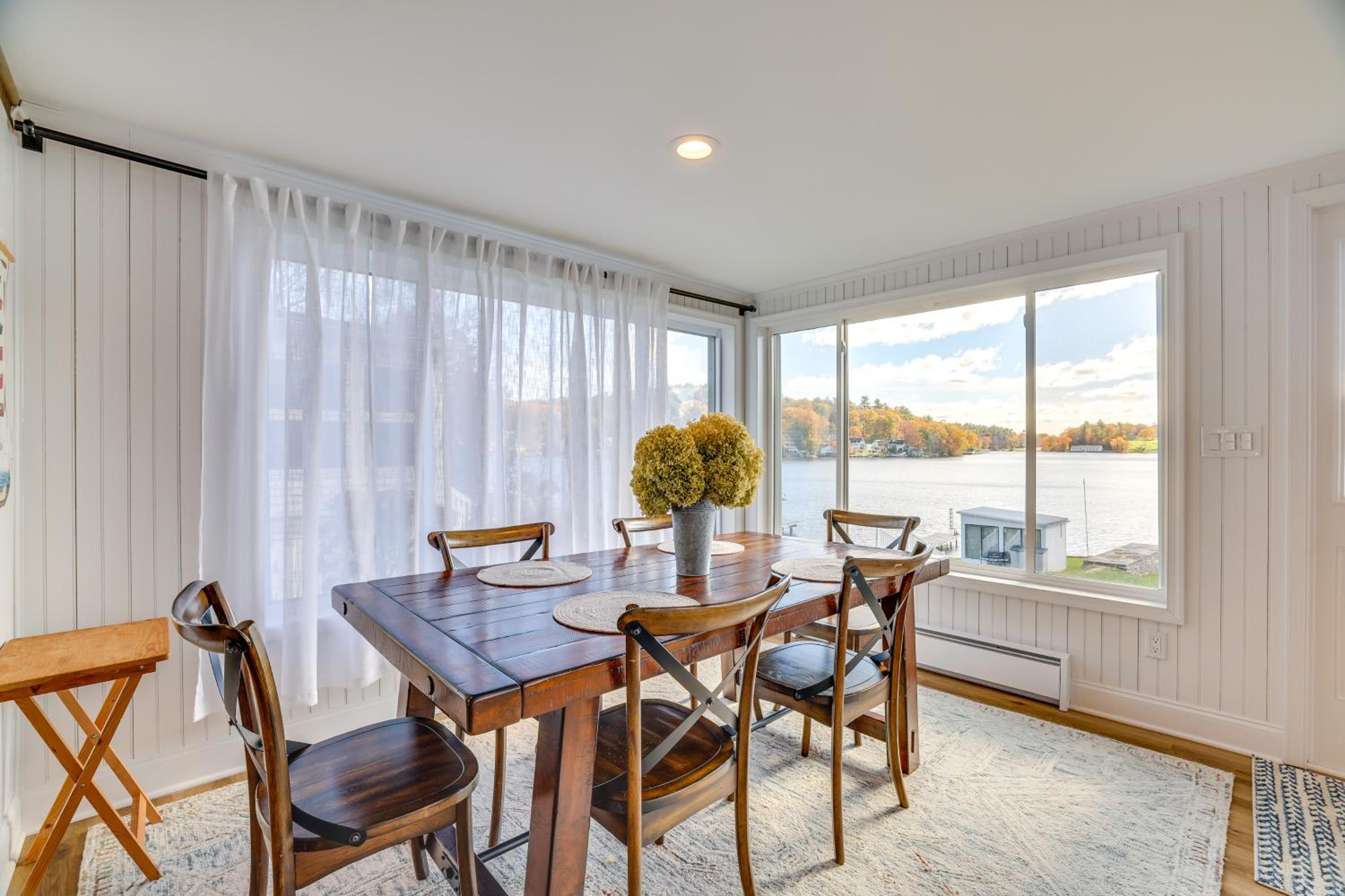 Scenic Waterfront Home with Dock on Lake Winola!