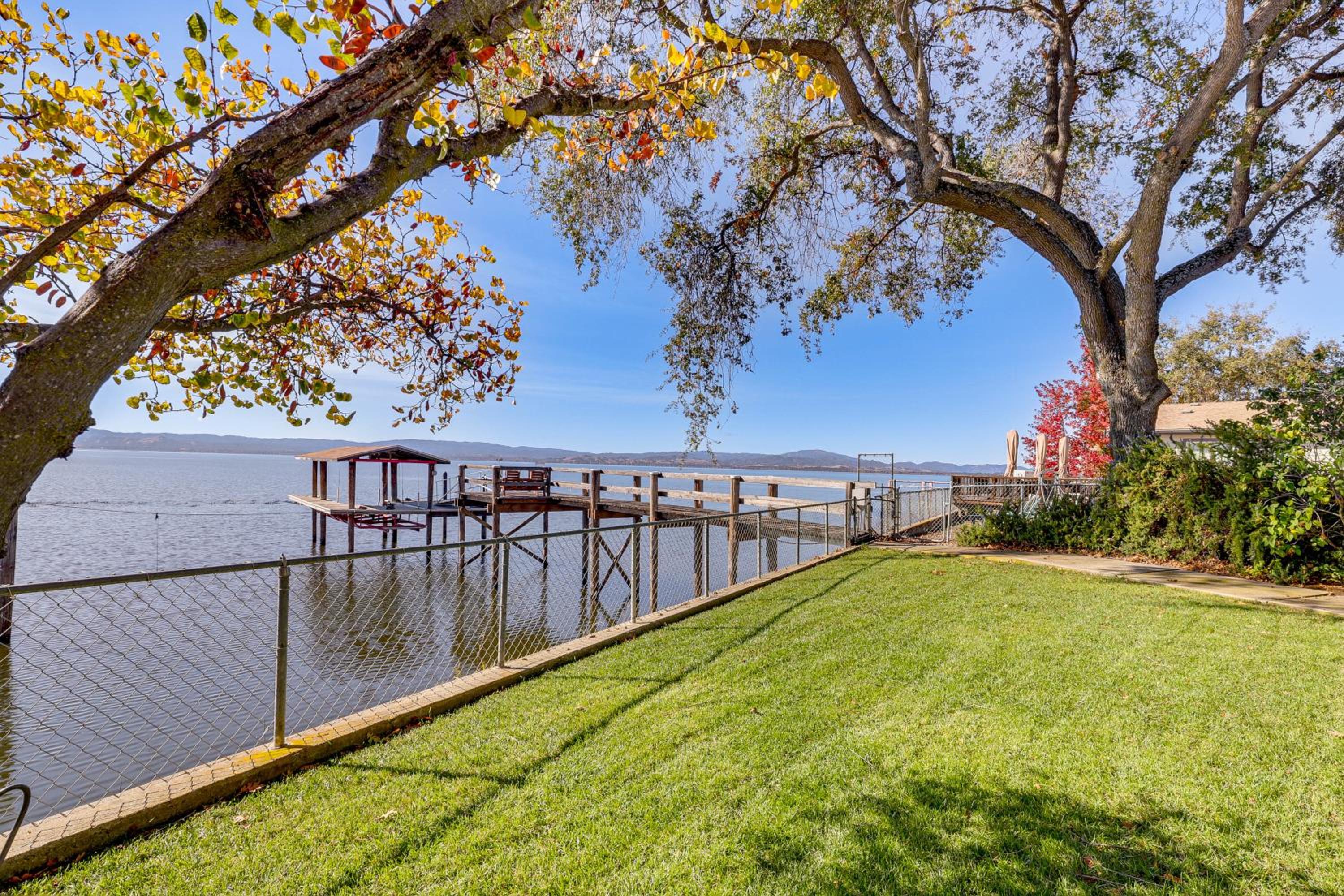 Panoramic Views! Home with Boat Slip on Clear Lake