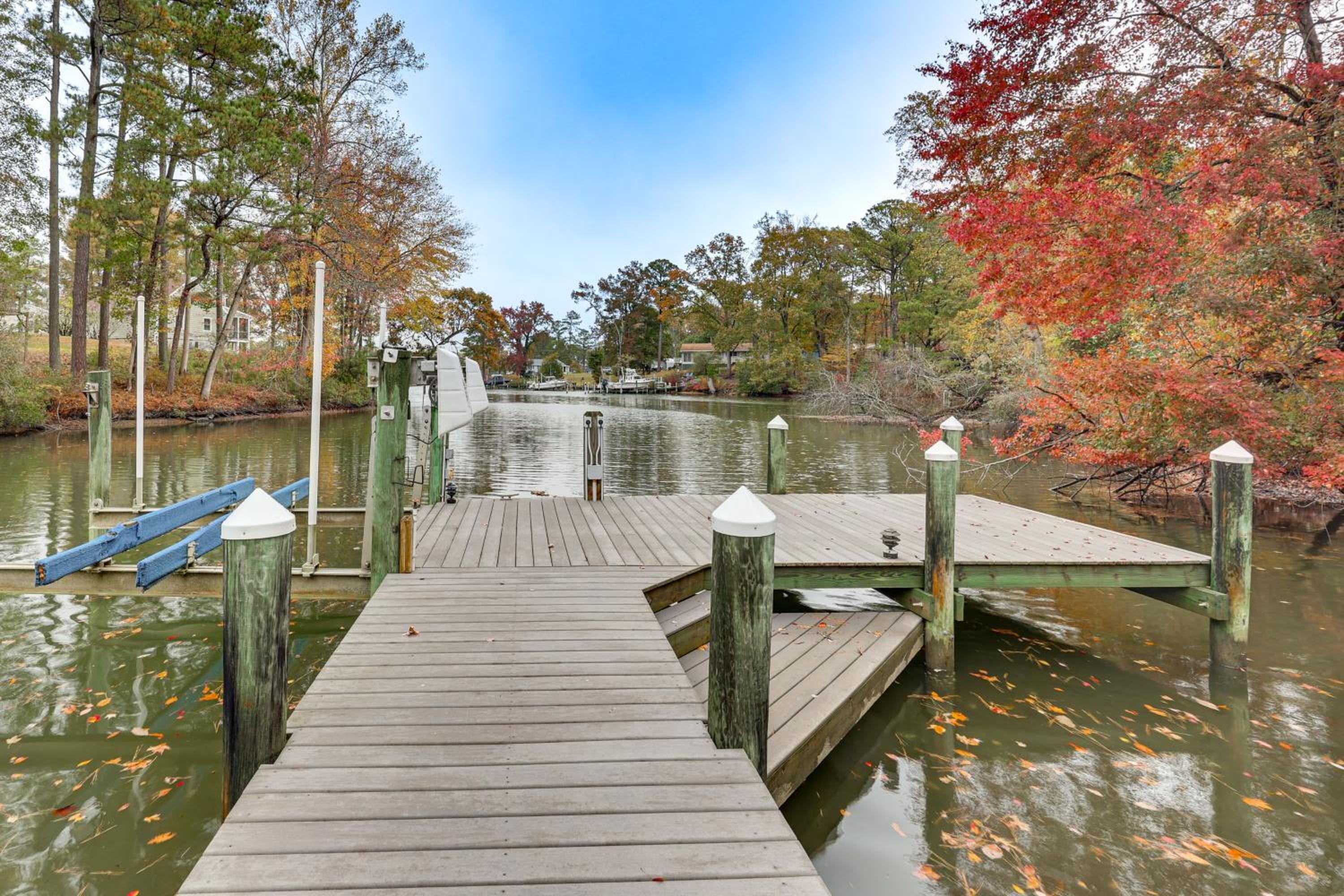 Waterfront Home with Private Boat Dock in Lancaster!