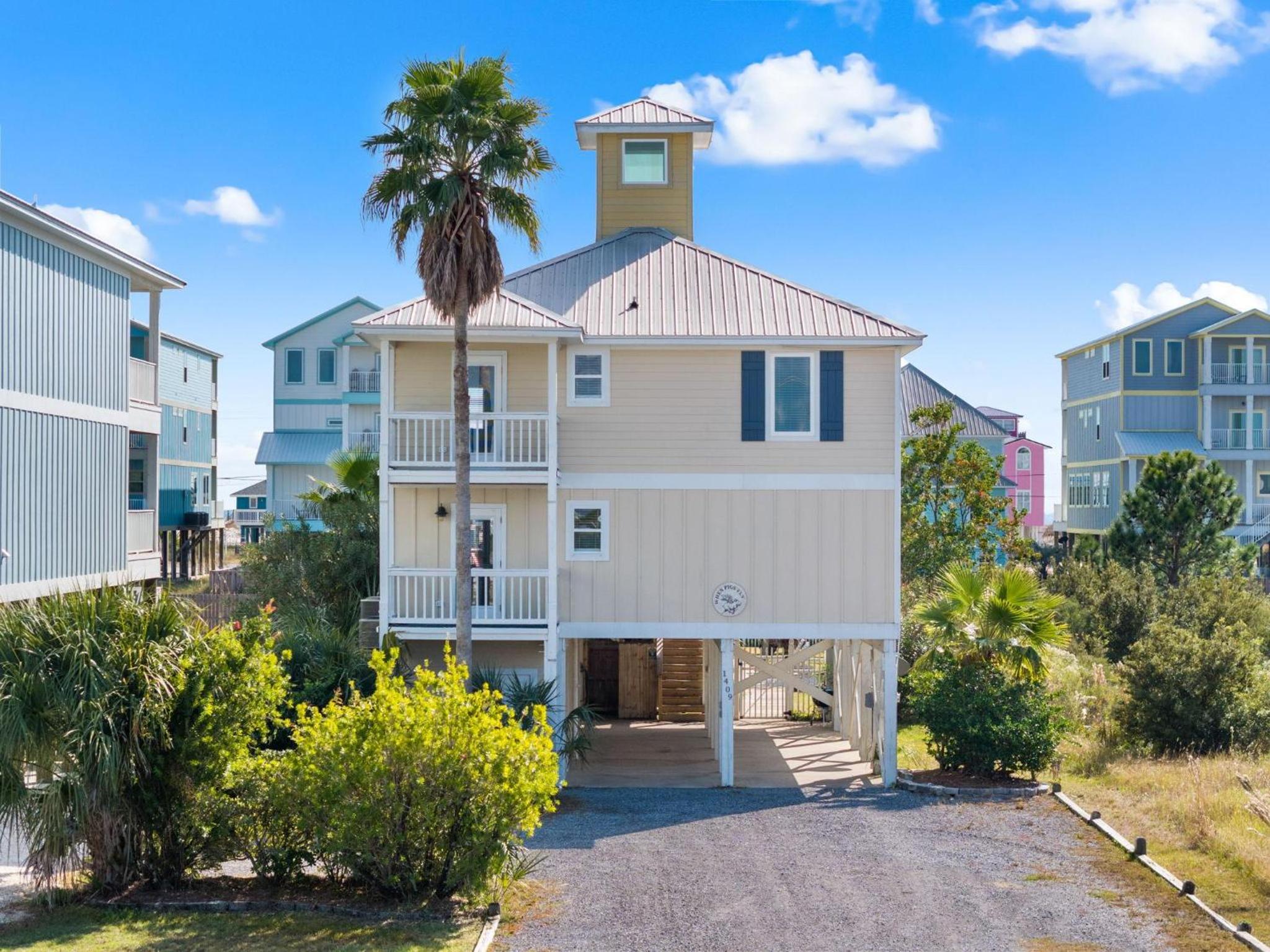 When Pigs Fly Down Beach House