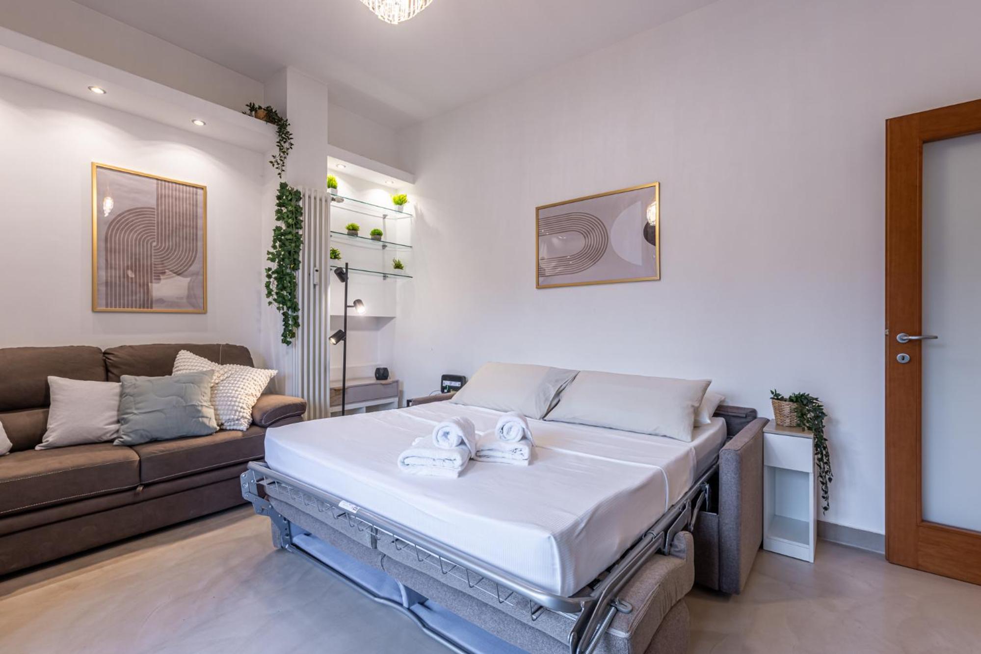 SanSiro75 large 3bdr with private garage near to Fiera and Stadium
