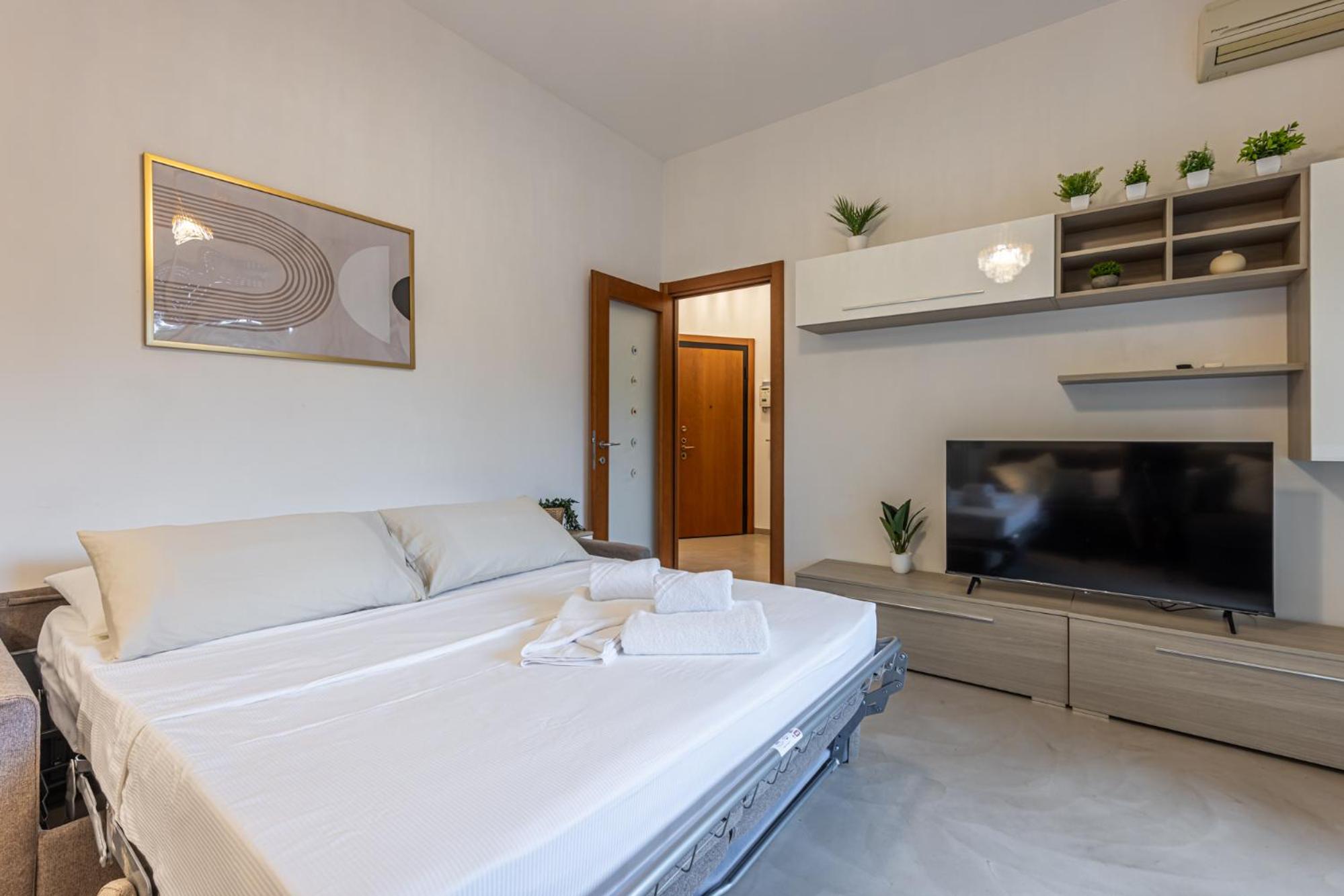 SanSiro75 large 3bdr with private garage near to Fiera and Stadium