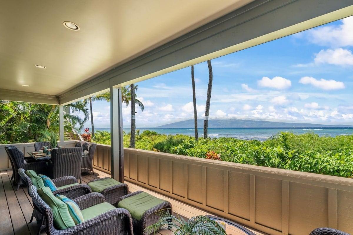 Kahana Village 31 · KHV 31 Spacious Direct Oceanfront 3BD Condo