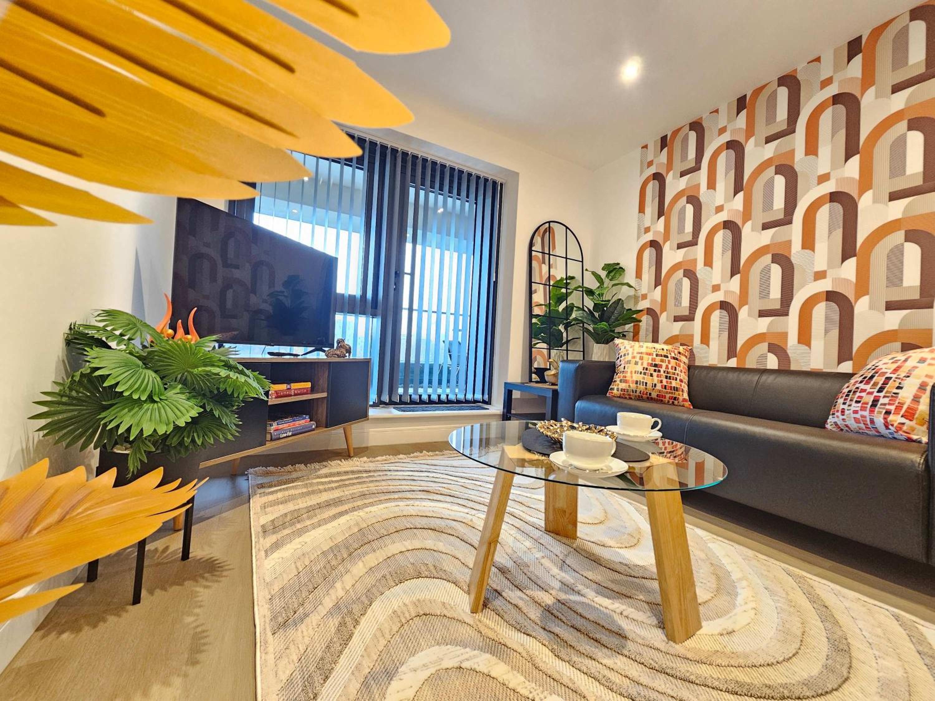Modern Apartment City Center Leeds with Terrace