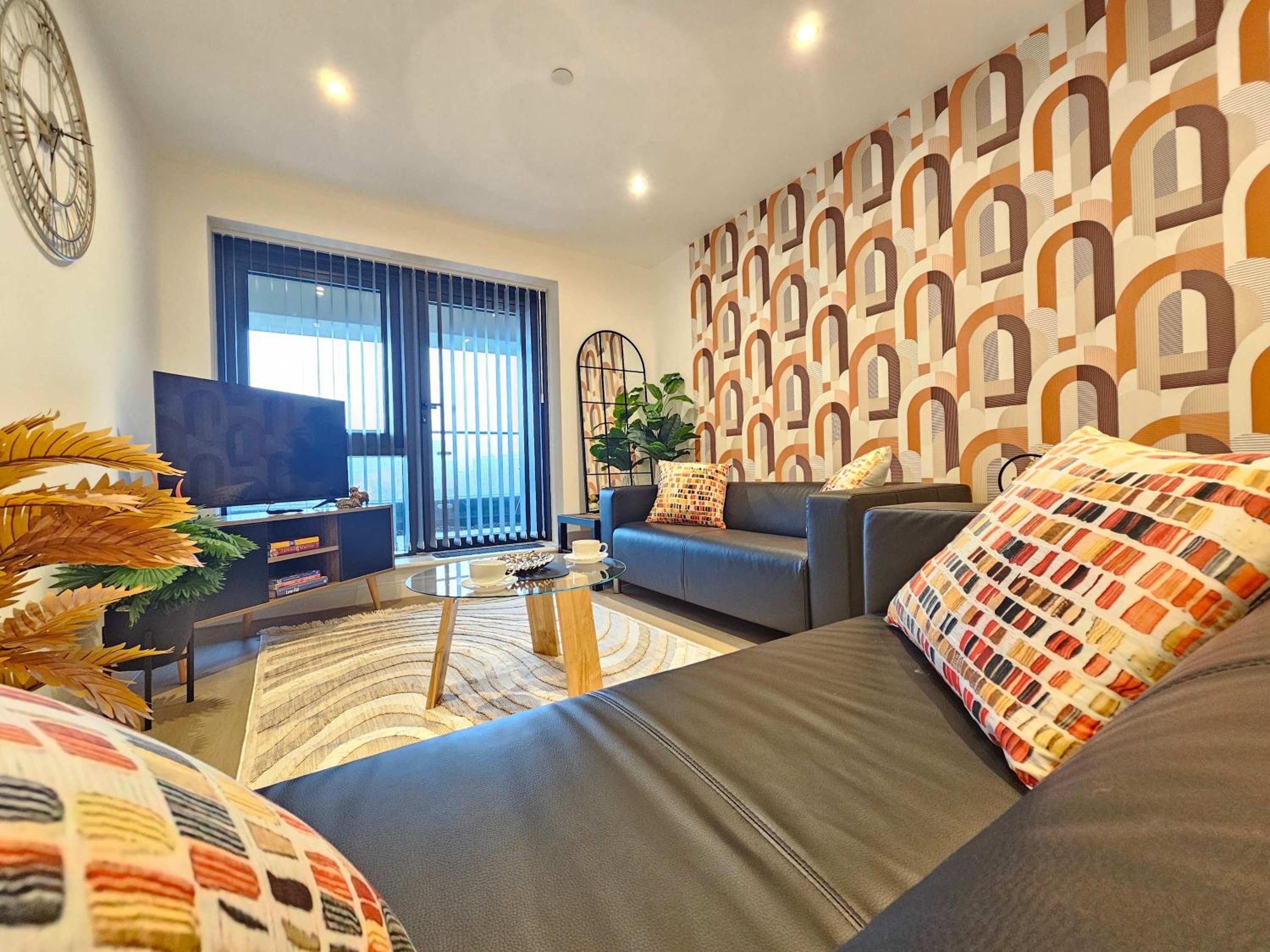 Modern Apartment City Center Leeds with Terrace