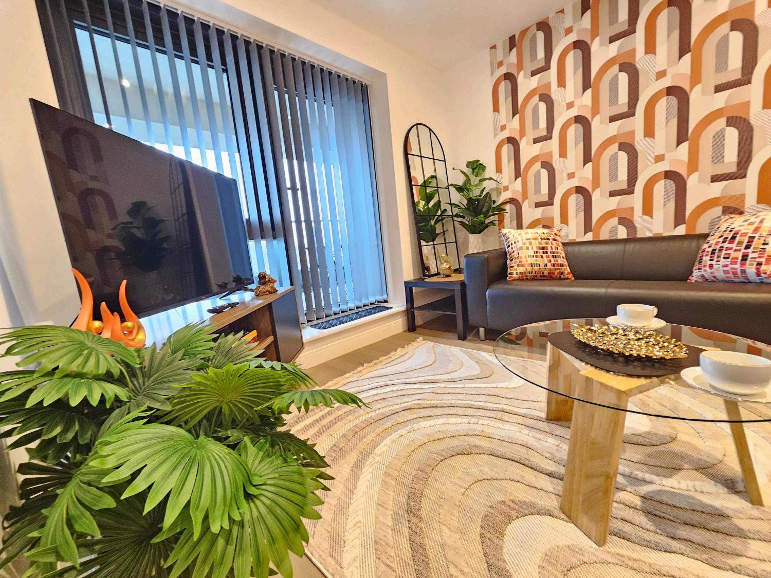 Modern Apartment City Center Leeds with Terrace