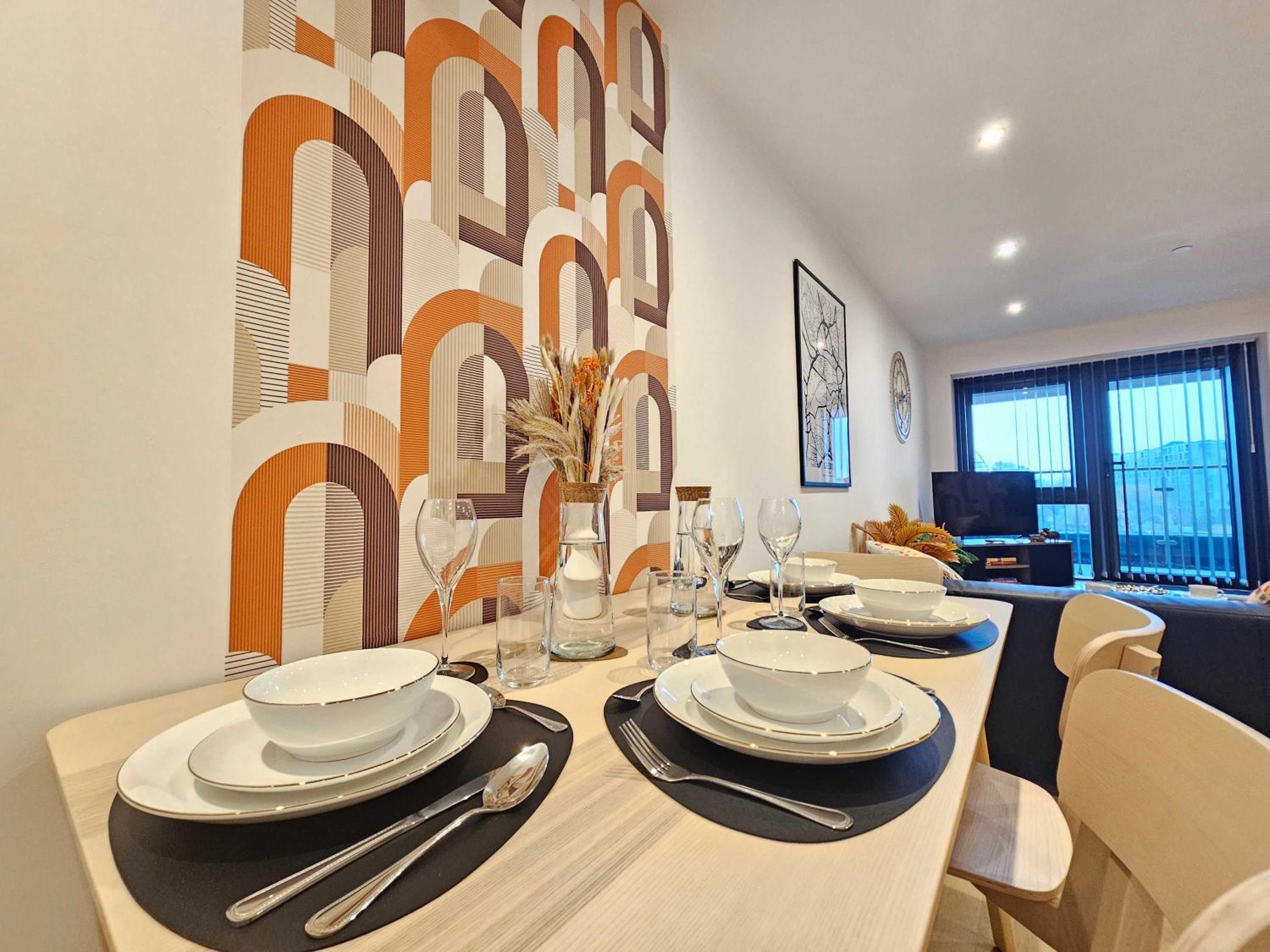Modern Apartment City Center Leeds with Terrace