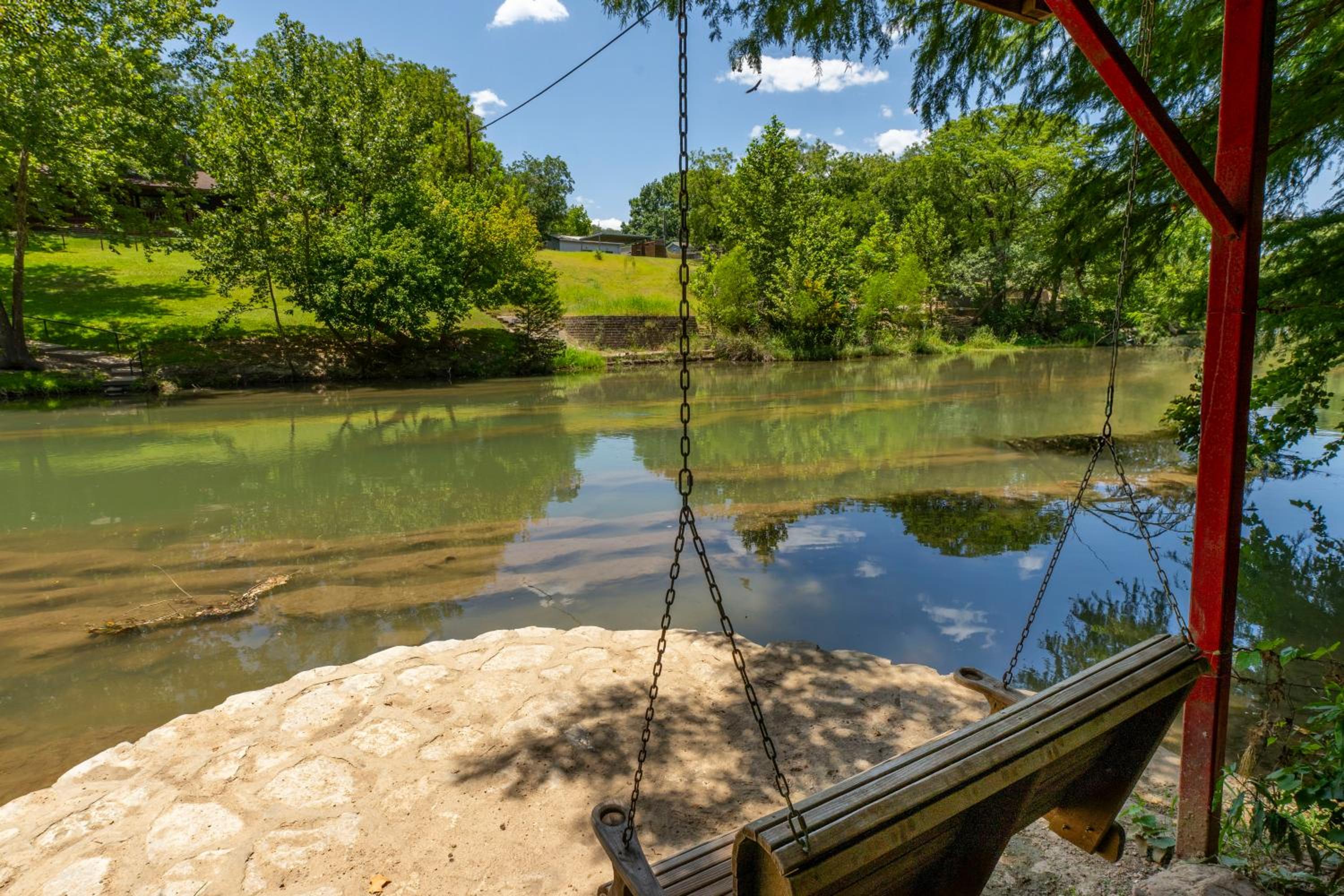 Tipis on the Guadalupe
