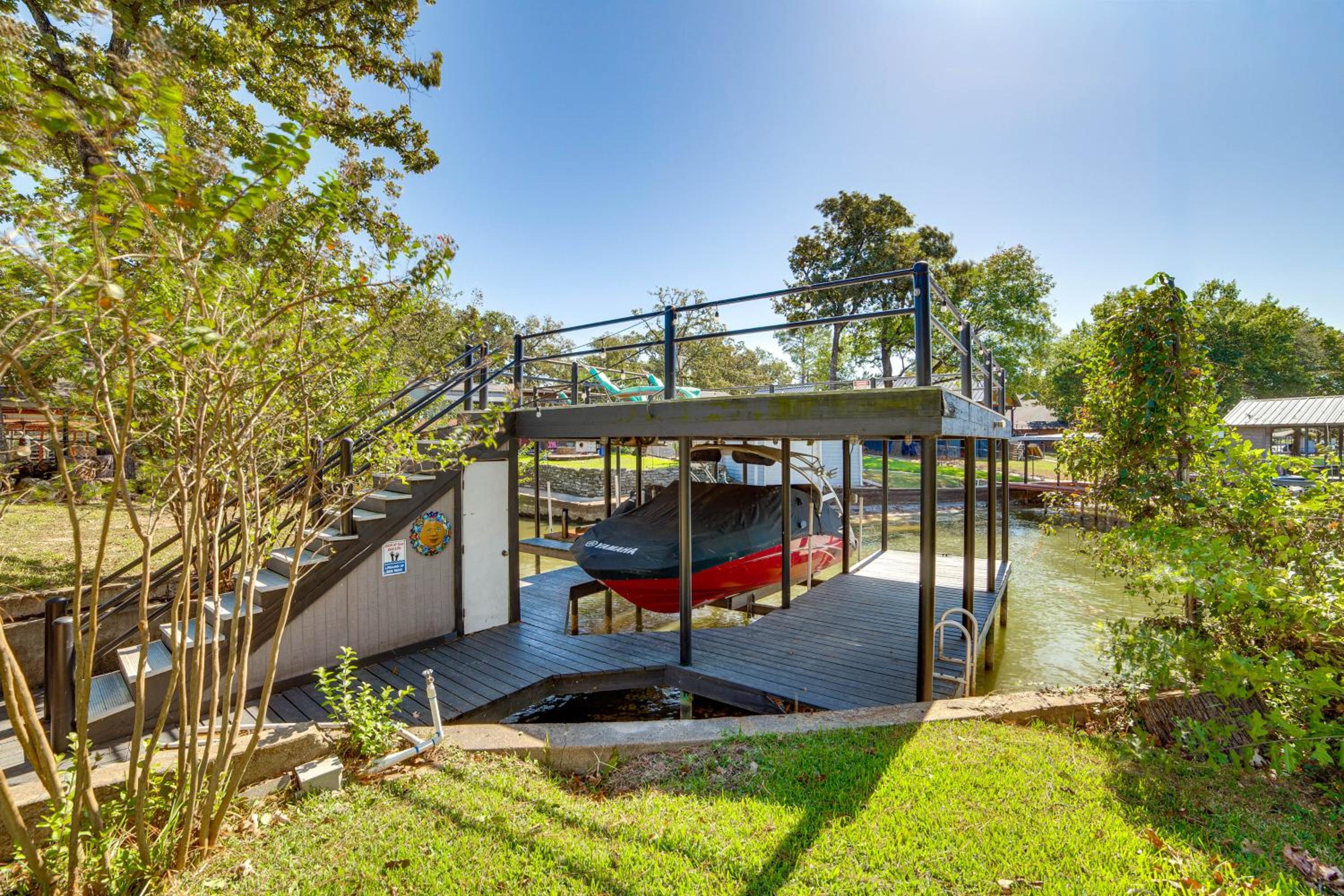Private Dock and Outdoor Bar! Lakefront Tool A-Frame
