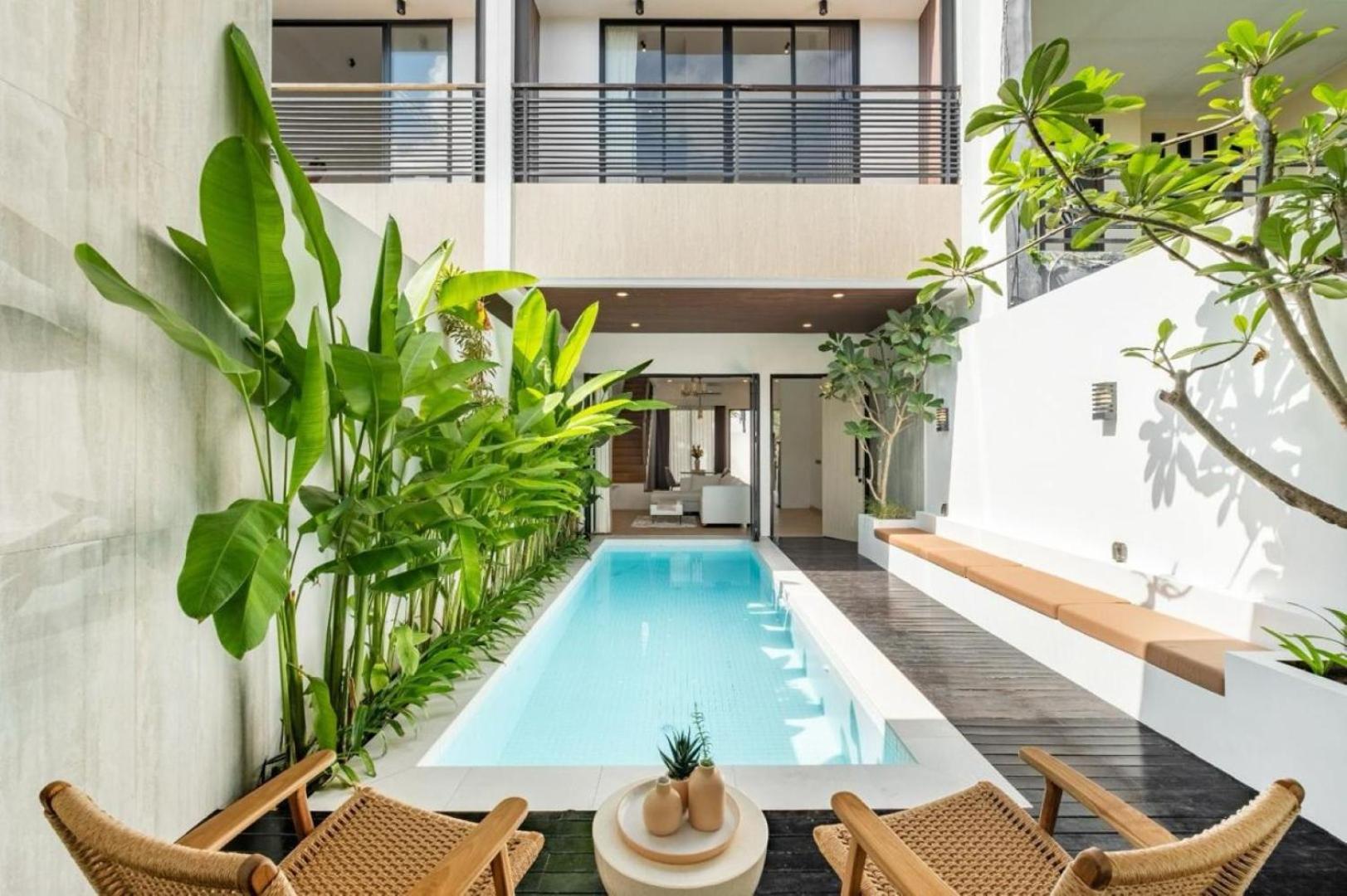 New 3BR Modern Luxury Villa with Pool & Patio - Non-crowded Area in Canggu