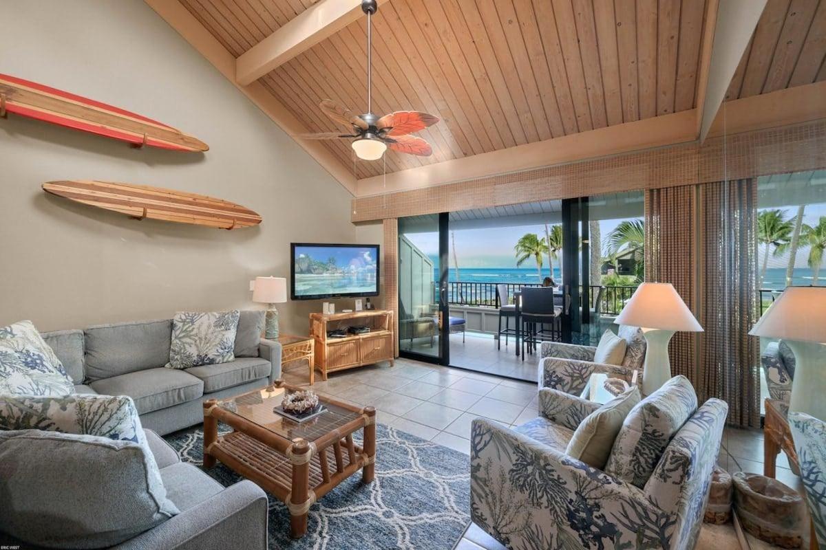 Kahana Village 9 · KHV 9 2BR Oceanfront Condo w Panoramic Maui