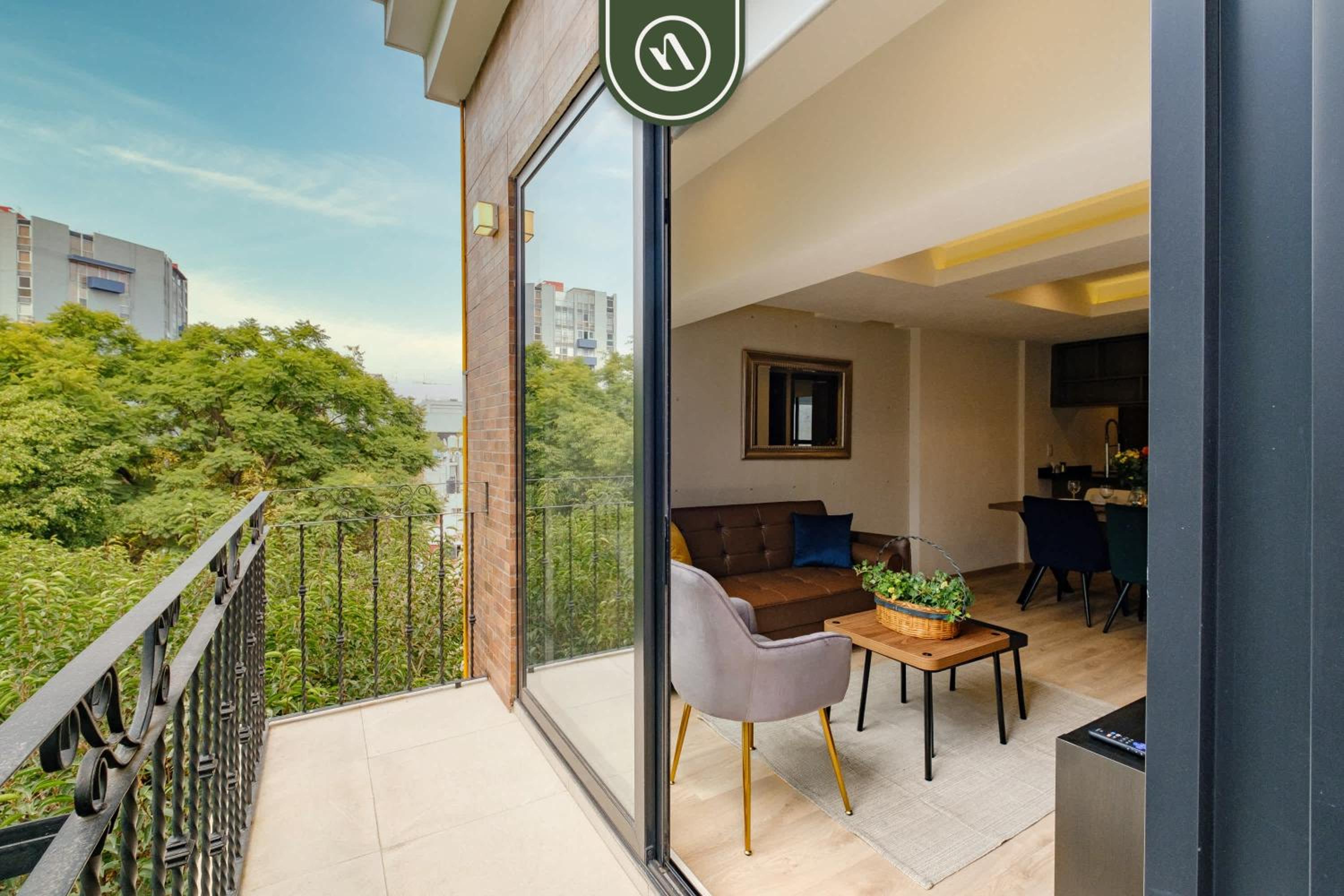 Brand New 2 BR Condo in Reforma - Queen Beds — Mexico City