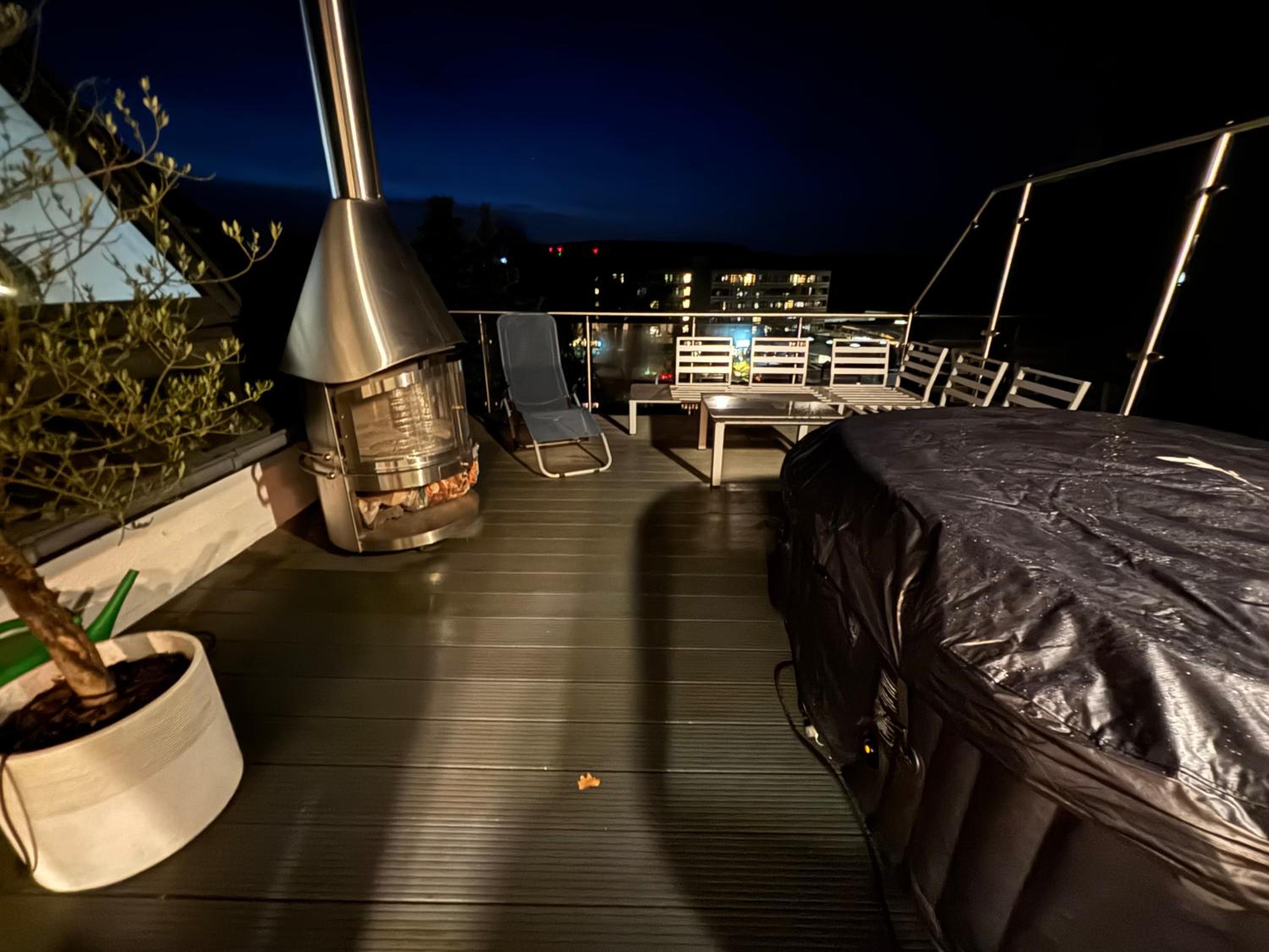 Luxuriöse Maisonette Wohnung mit Whirlpool und Weitblick im Kurviertel von Bad Salzuflen