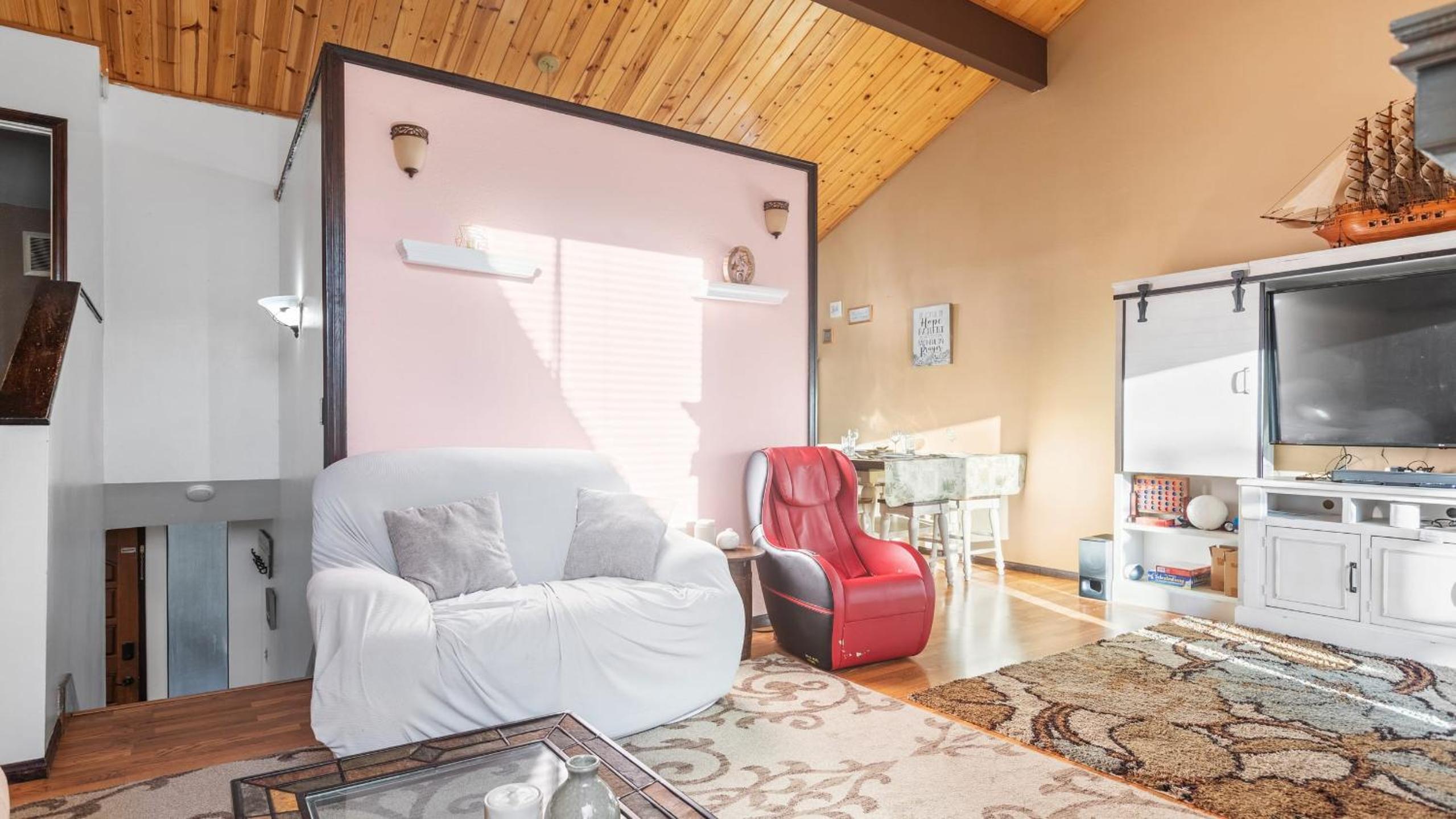 Peaceful Mountain Cabin w Decks Private Beach Access Pine Haven by AvantStay