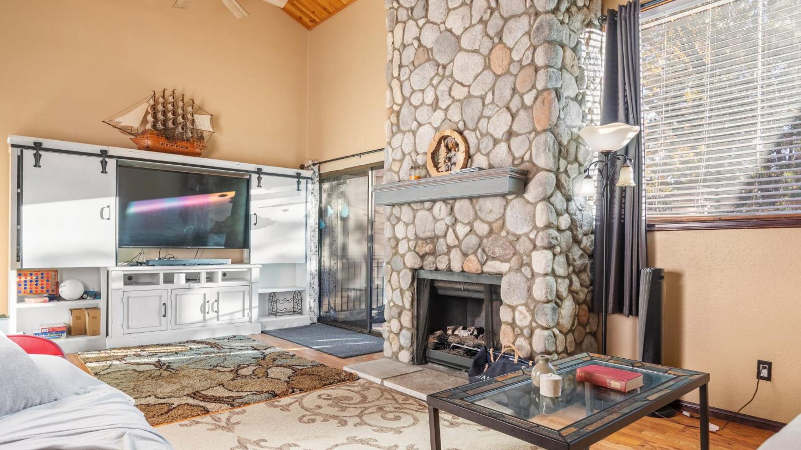 Peaceful Mountain Cabin w Decks Private Beach Access Pine Haven by AvantStay