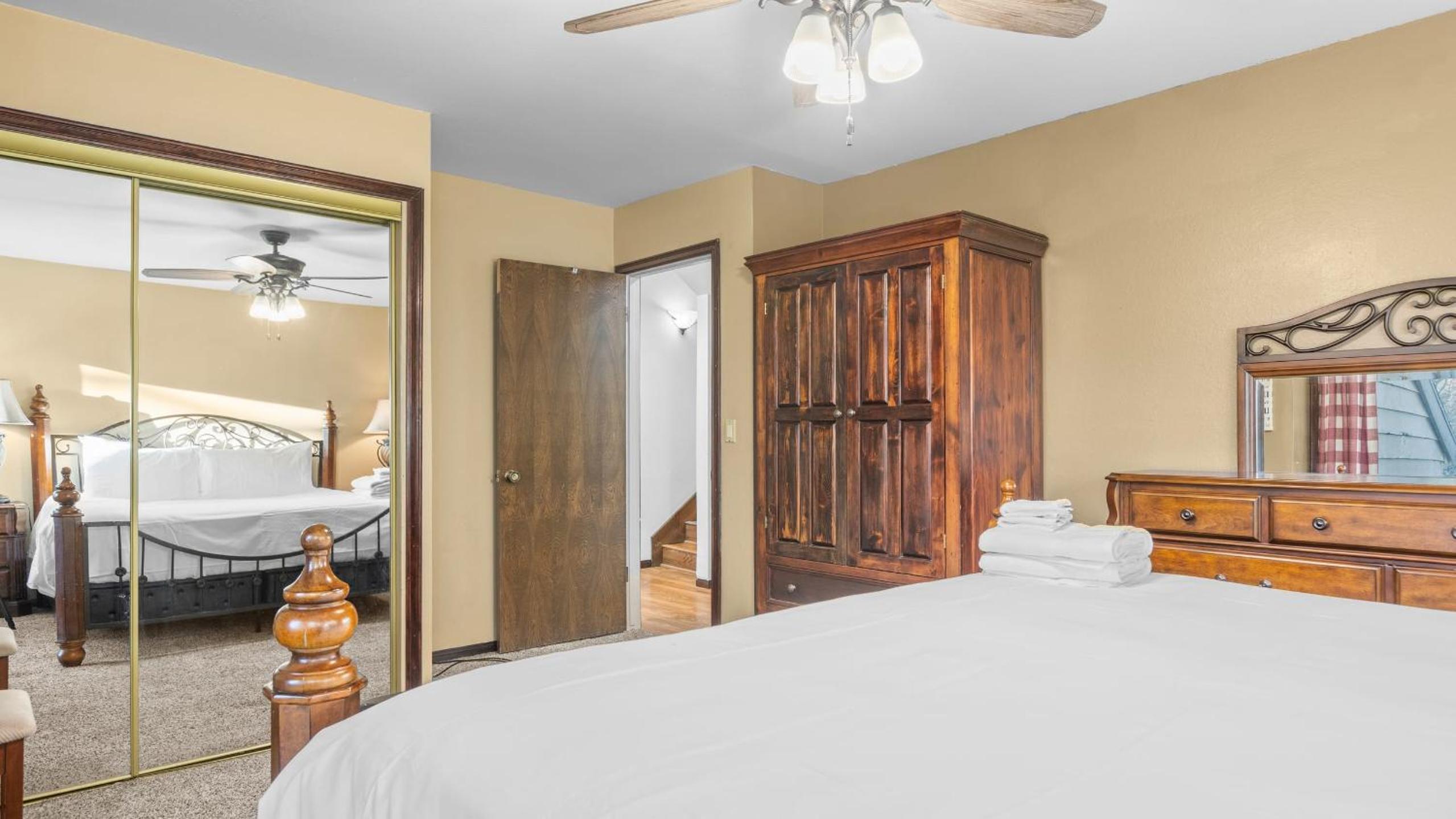 Peaceful Mountain Cabin w Decks Private Beach Access Pine Haven by AvantStay