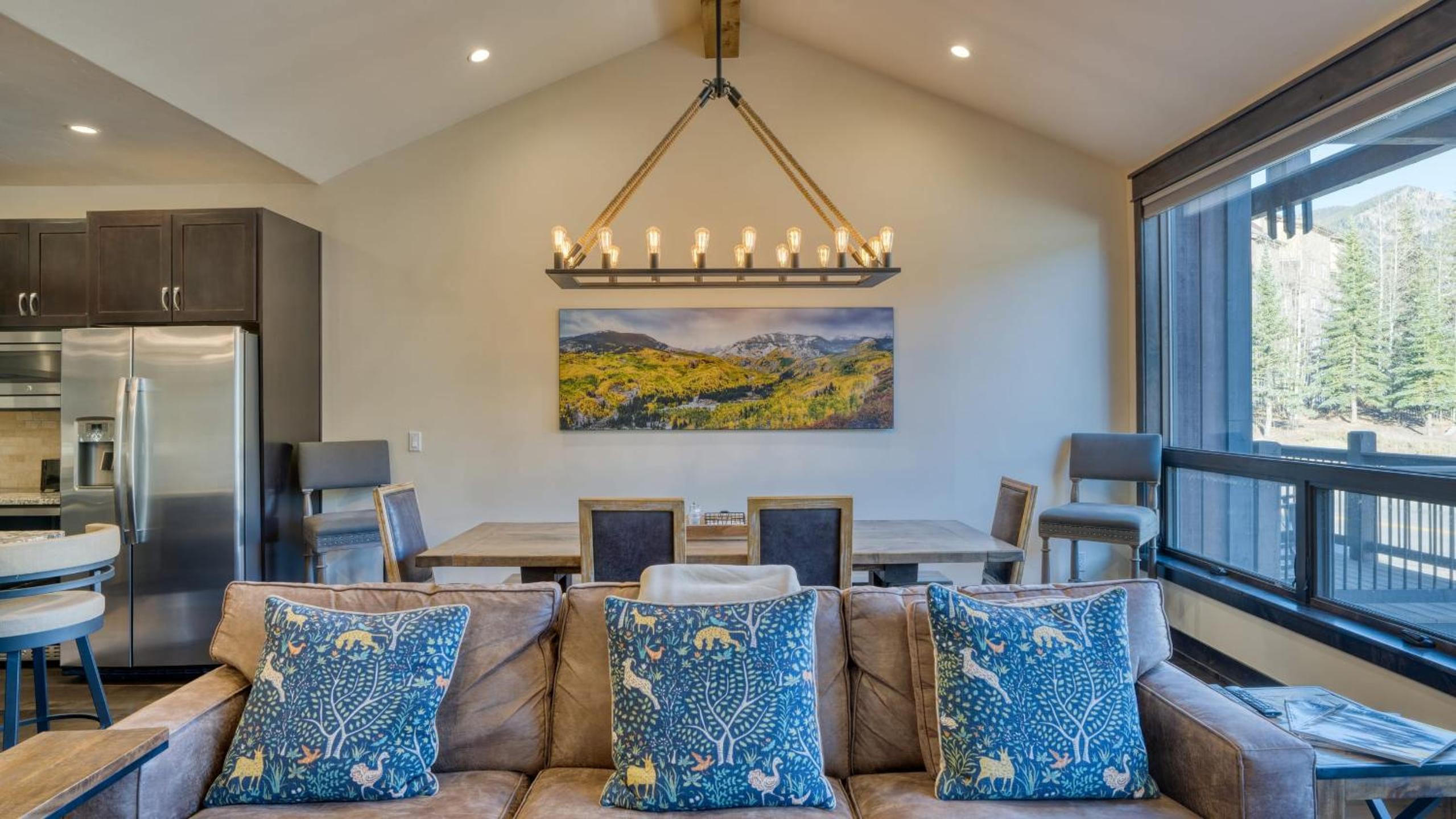 Fireplace Game Room Mountain Views Near Golf Dining Keystone River Run by AvantStay